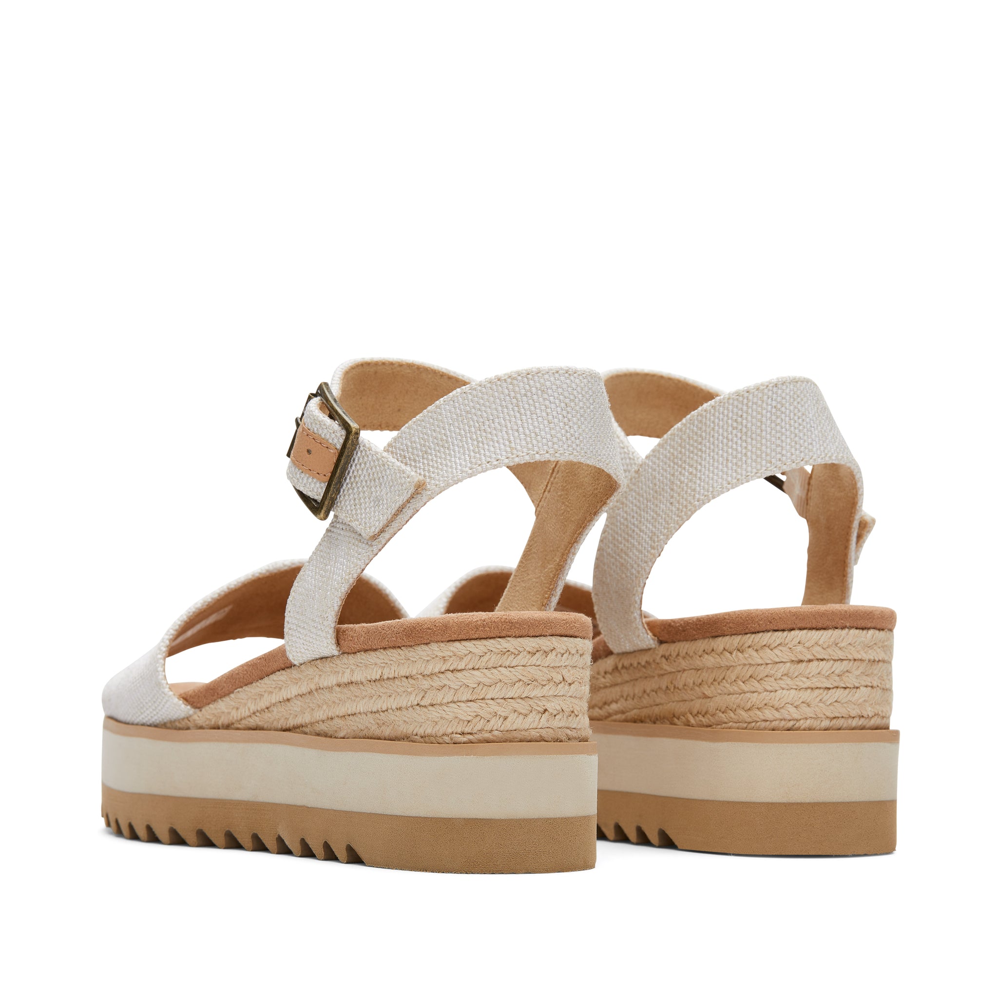 Diana Natural Wedge Sandal - Image 5