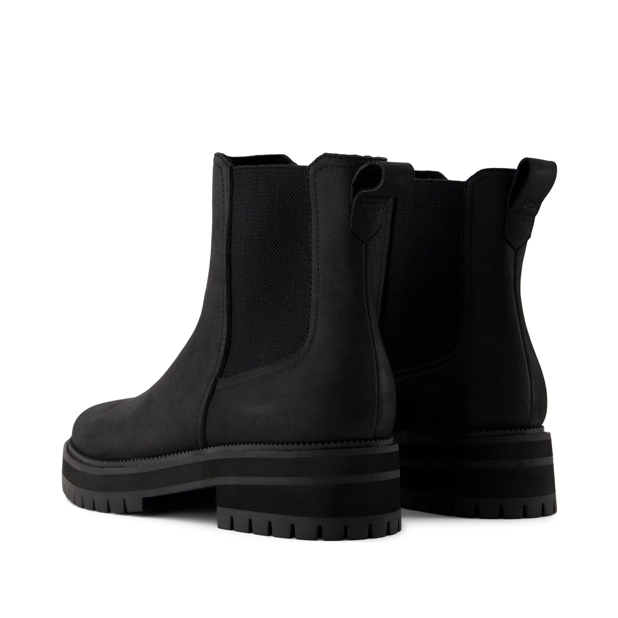 Bennet All Black Water Resistant Leather Boot - Image 4