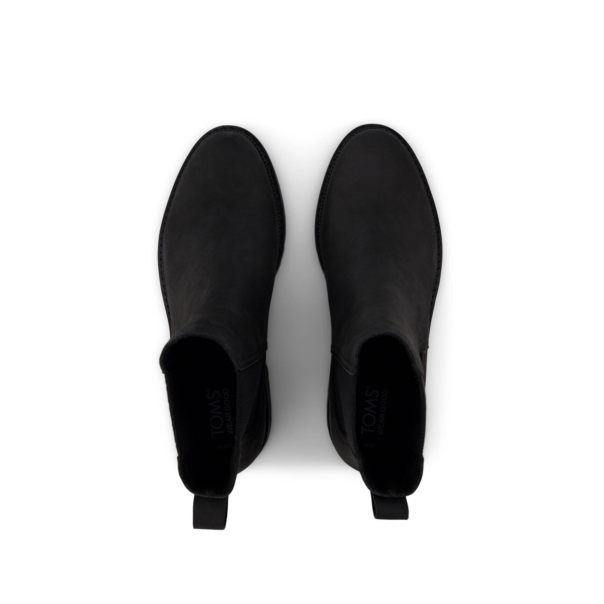 Bennet All Black Water Resistant Leather Boot - Image 6
