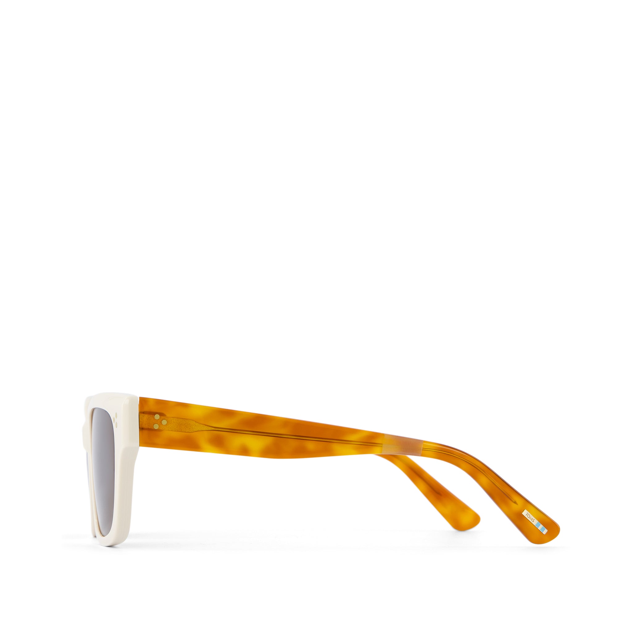 Madison Natural Honey Tortoise Handcrafted Sunglasses - Image 3