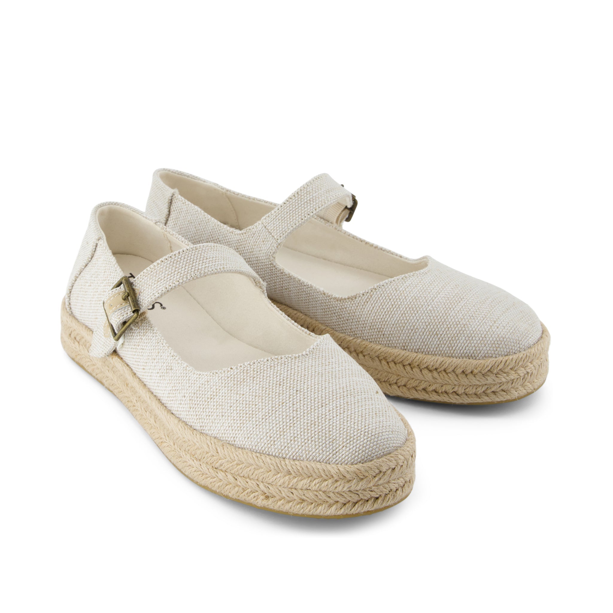 Carolina Mary Jane Espadrille Natural Yarn Dye - Image 2