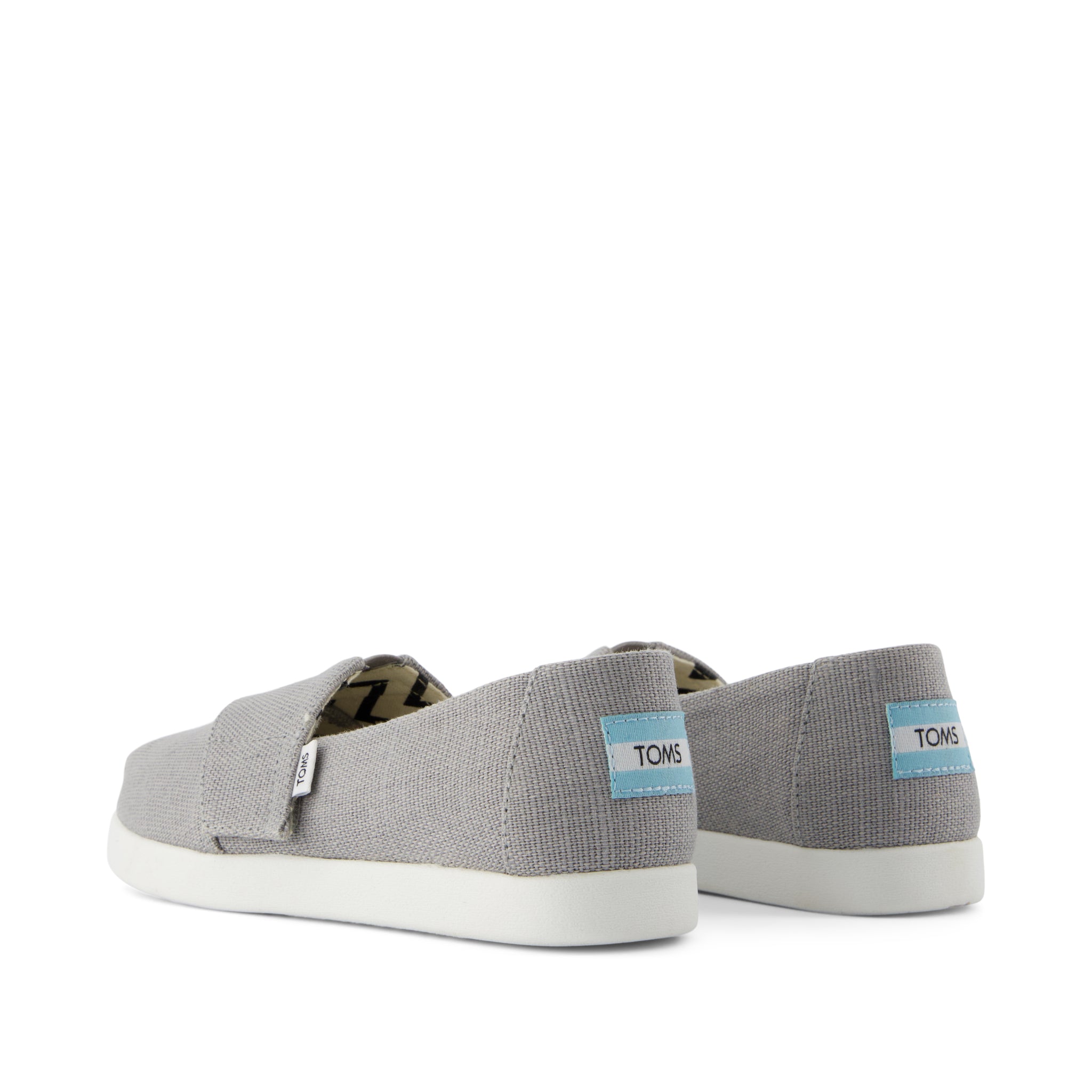 Alpargata Classic Kids Shoe Drizzle Grey Heritage Canvas - Image 4