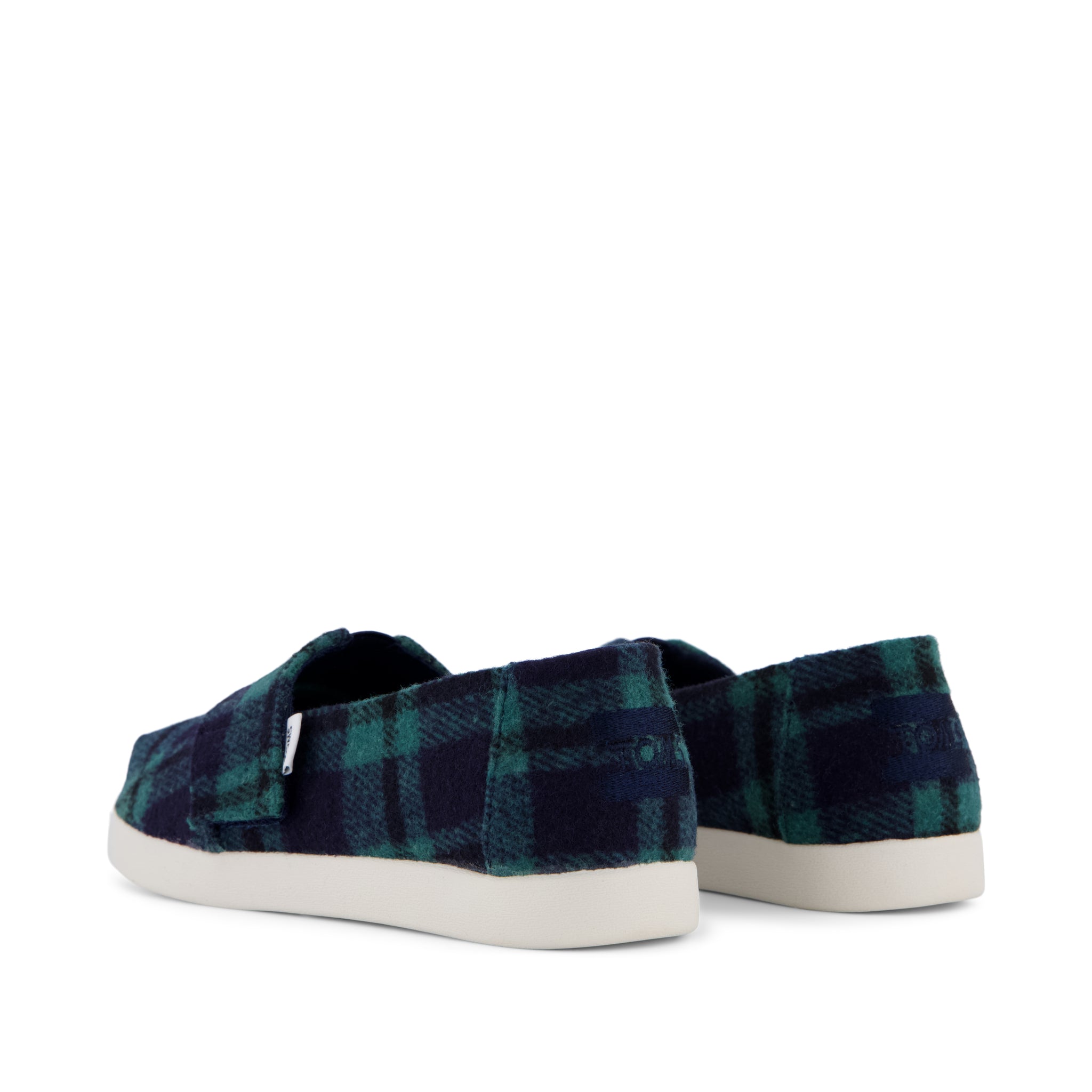 Alpargata Classic Kids Shoe Navy Plaid - Image 5
