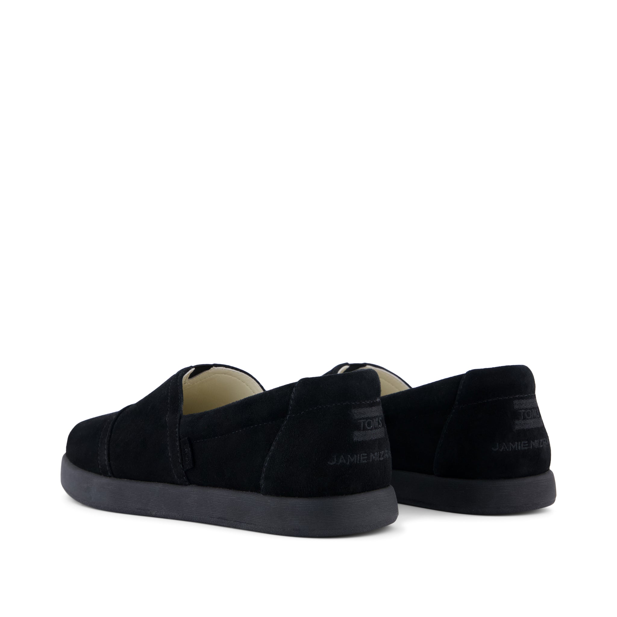 TOMS x Jamie Mizrahi Alp FWD Water Repellent Black Suede - Image 4