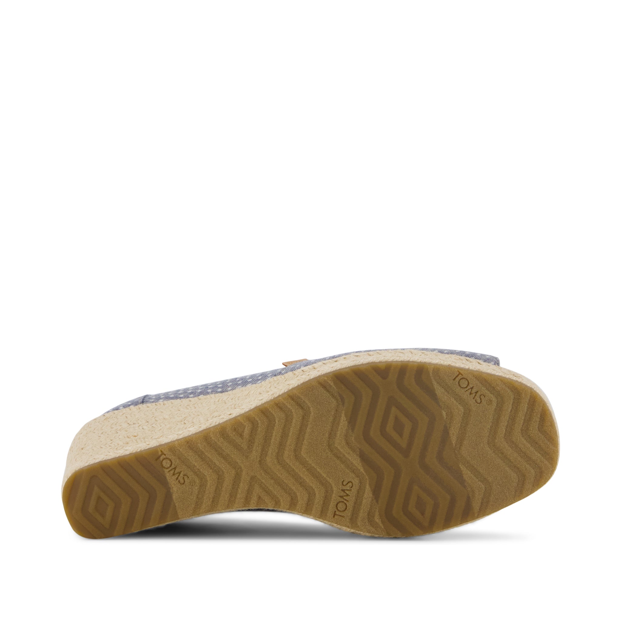 Womens Essential Wedge Niagara Mist Chambray Dot - Image 5