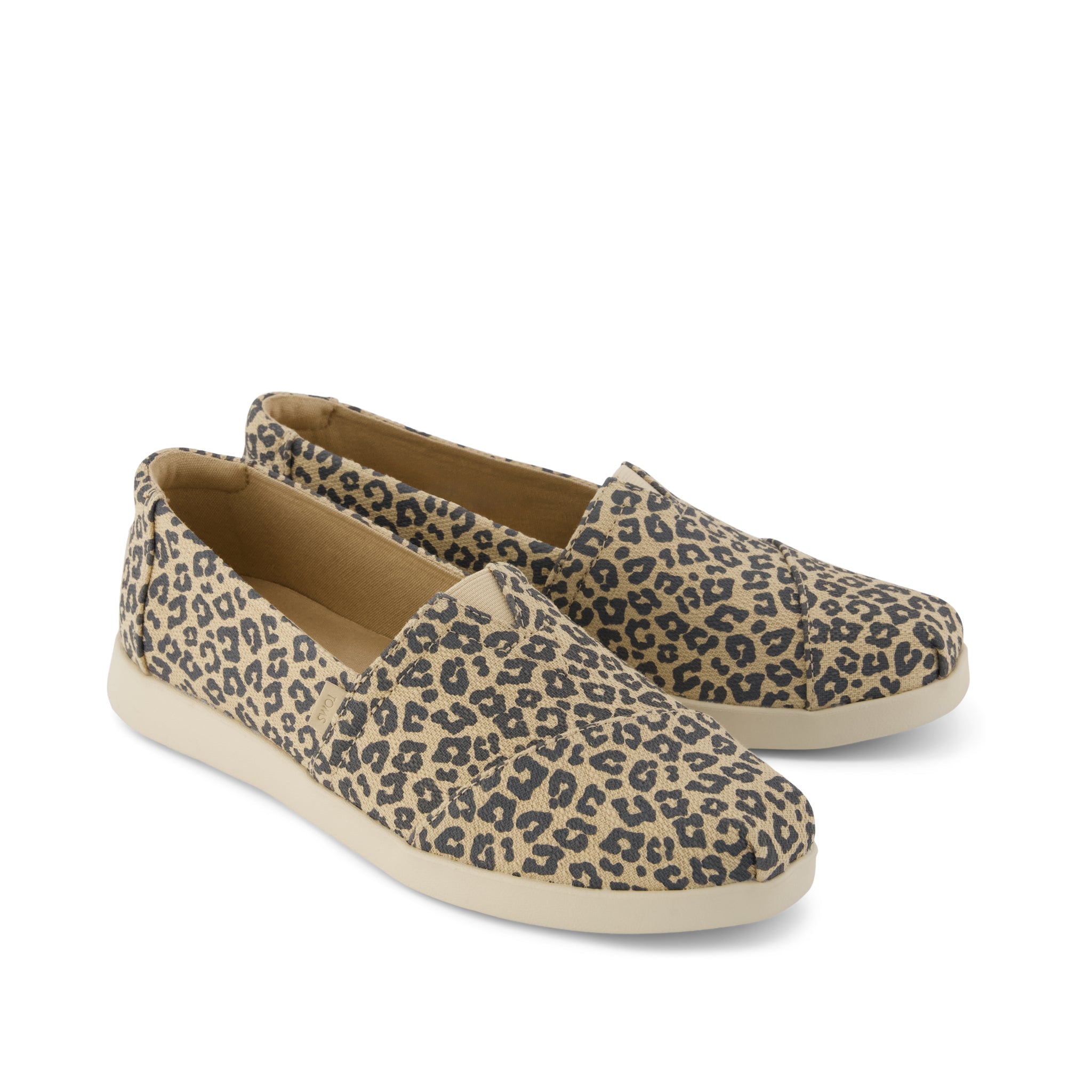 Womens Alpargata Plus Natural Leopard Print - Image 2