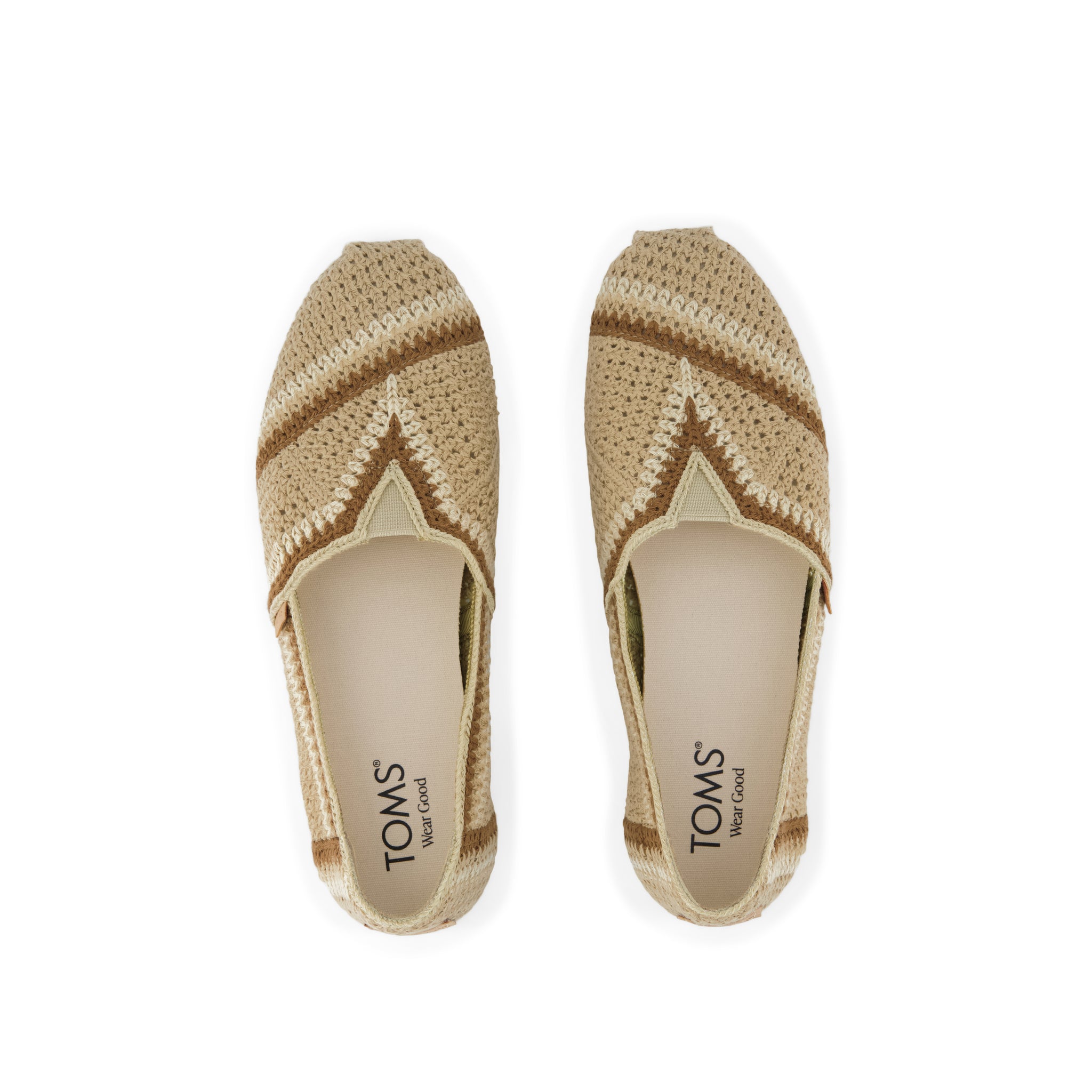 Womens Alpargata Classic Almond Crochet - Image 5