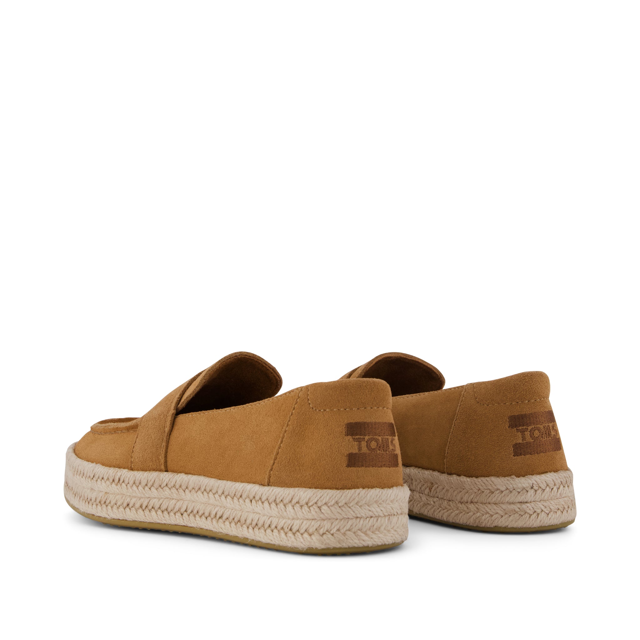 Womens Blakely Loafer Espadrille Brown Sugar Suede - Image 4