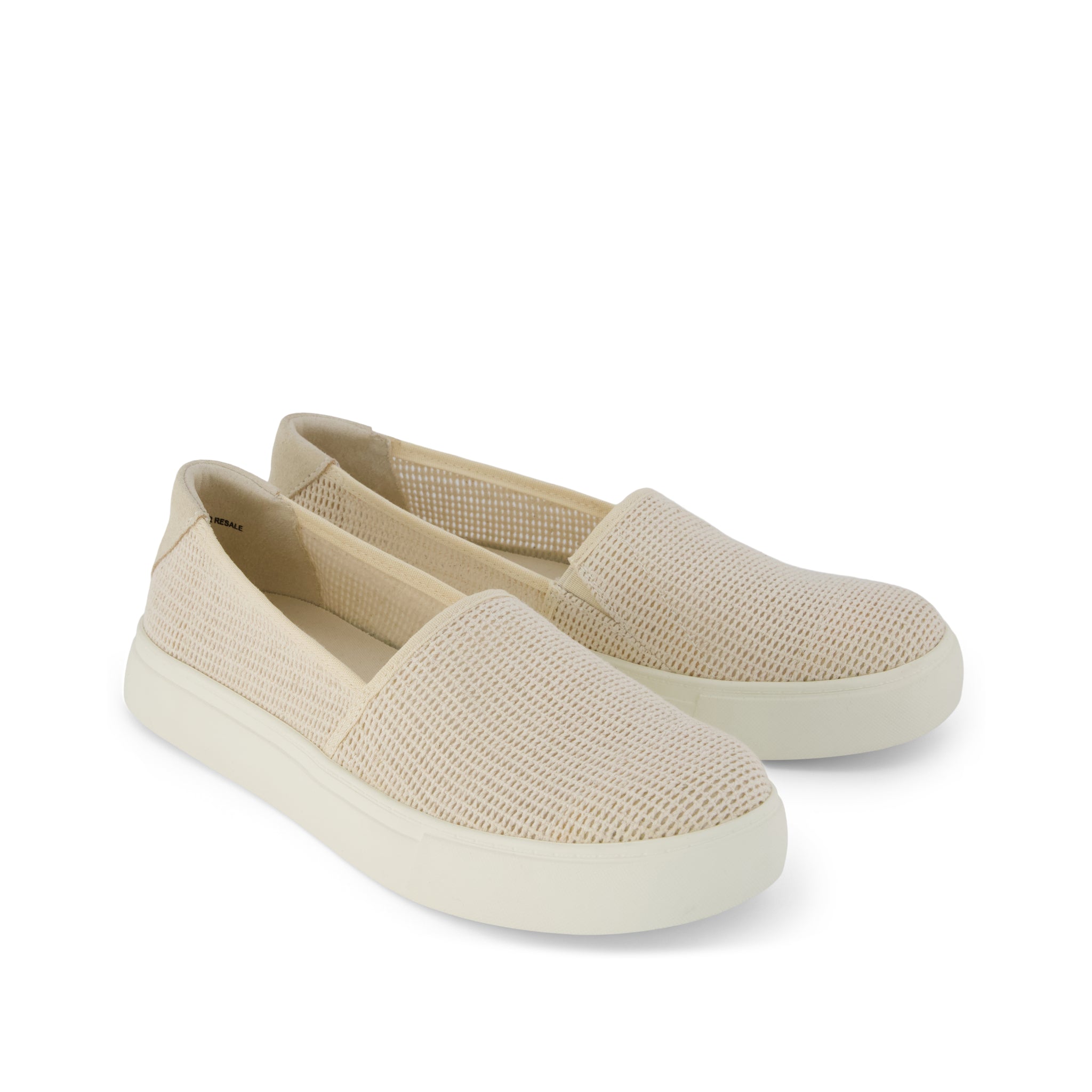 Womens Kameron Slip On Sneaker Natural Mesh - Image 2
