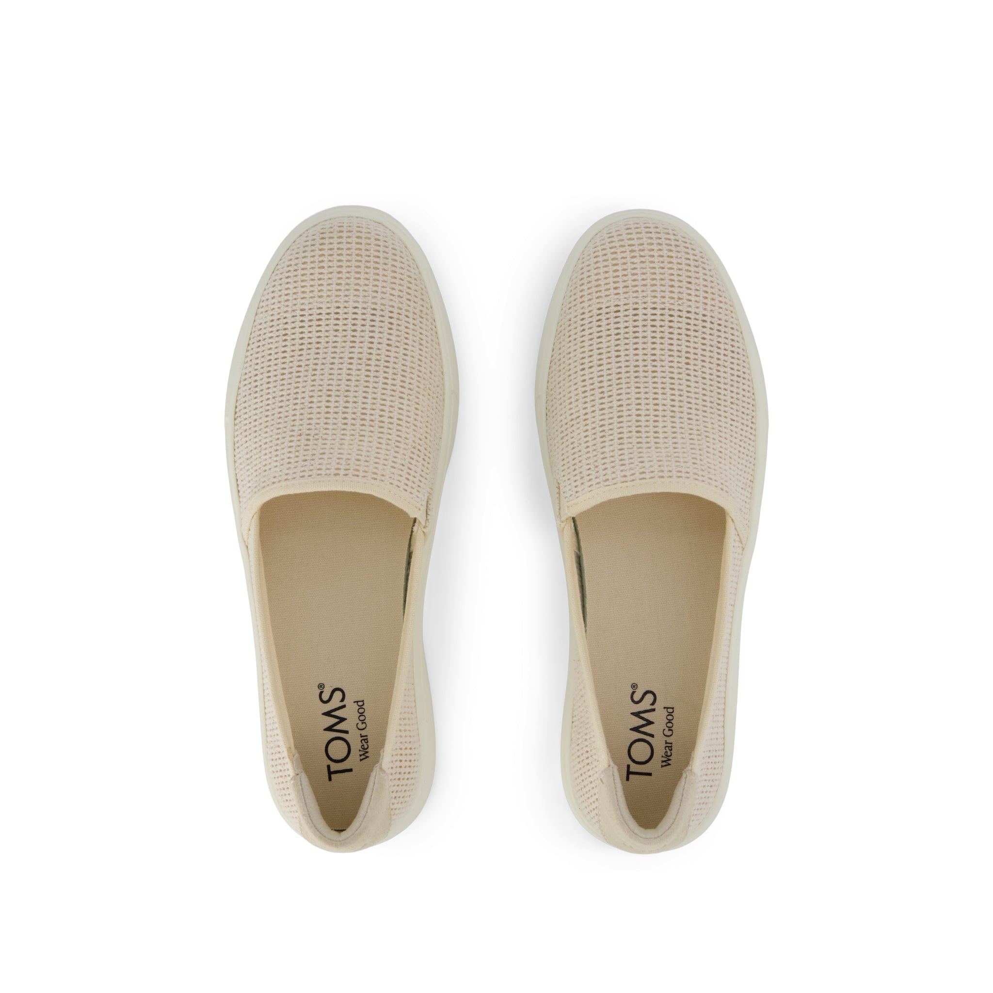 Womens Kameron Slip On Sneaker Natural Mesh - Image 5