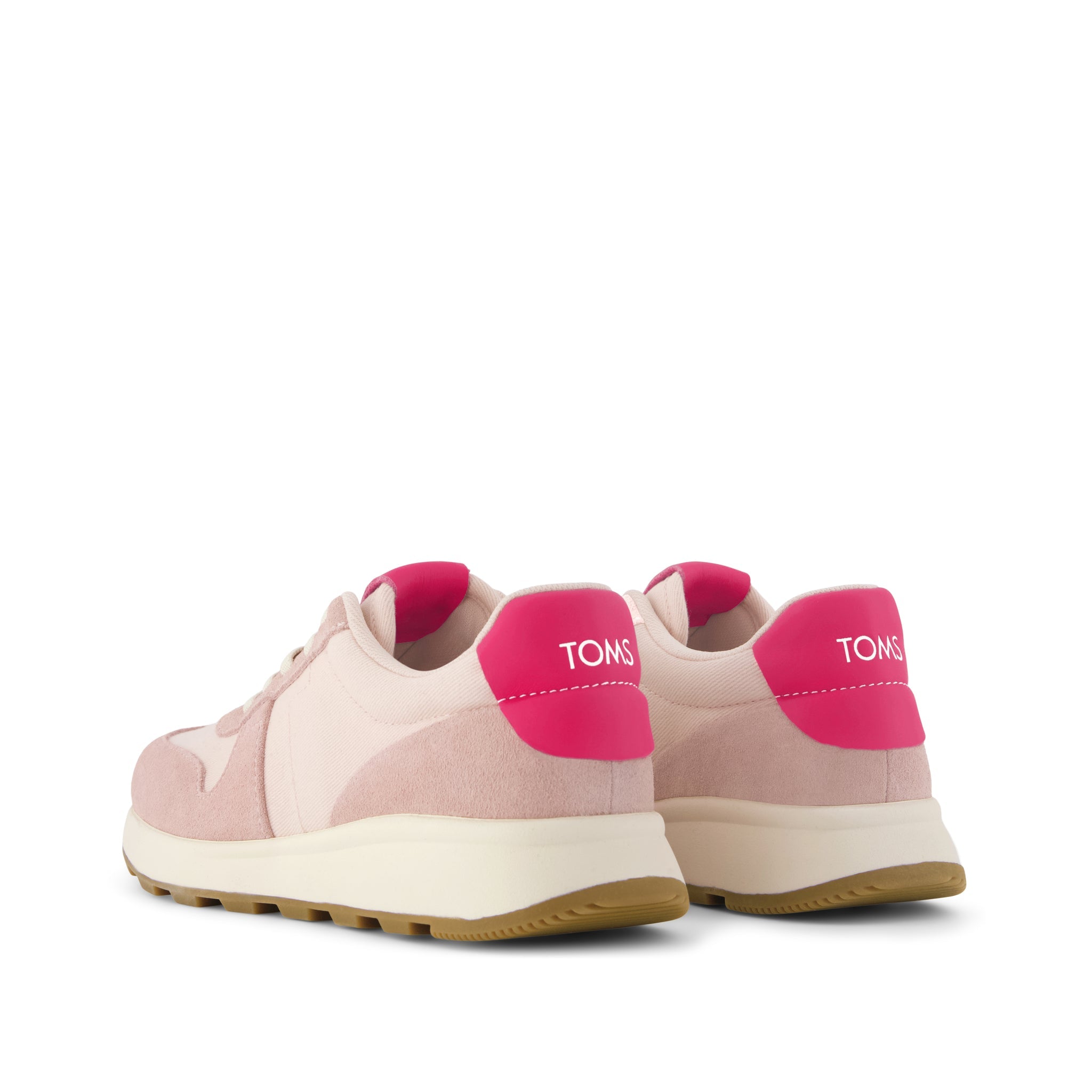 Womens TRVL LITE Retro Runner Sneaker Water Repellent Pale Rose - Image 4