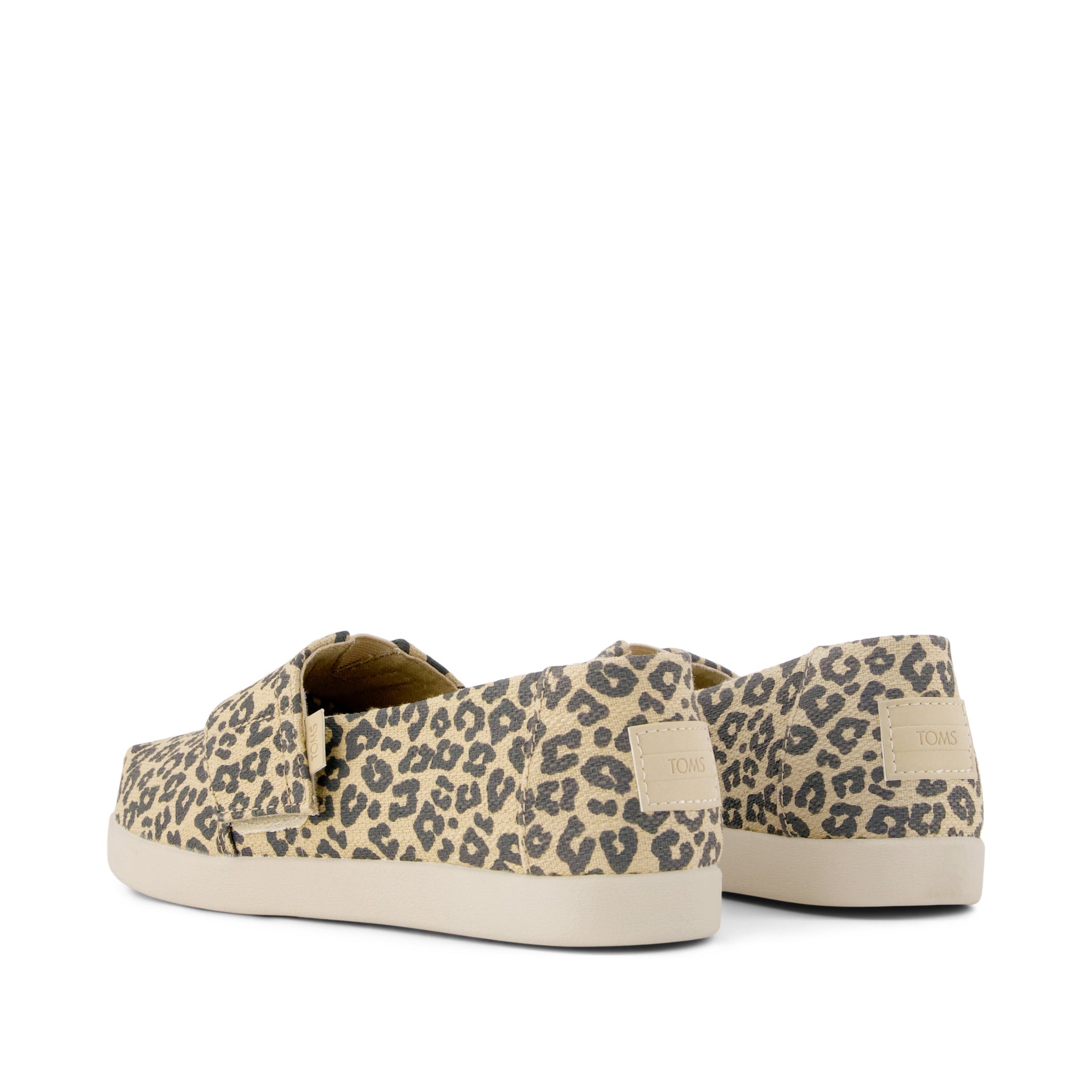 Alpargata Classic Kids Shoe Natural Leopard Print - Image 4