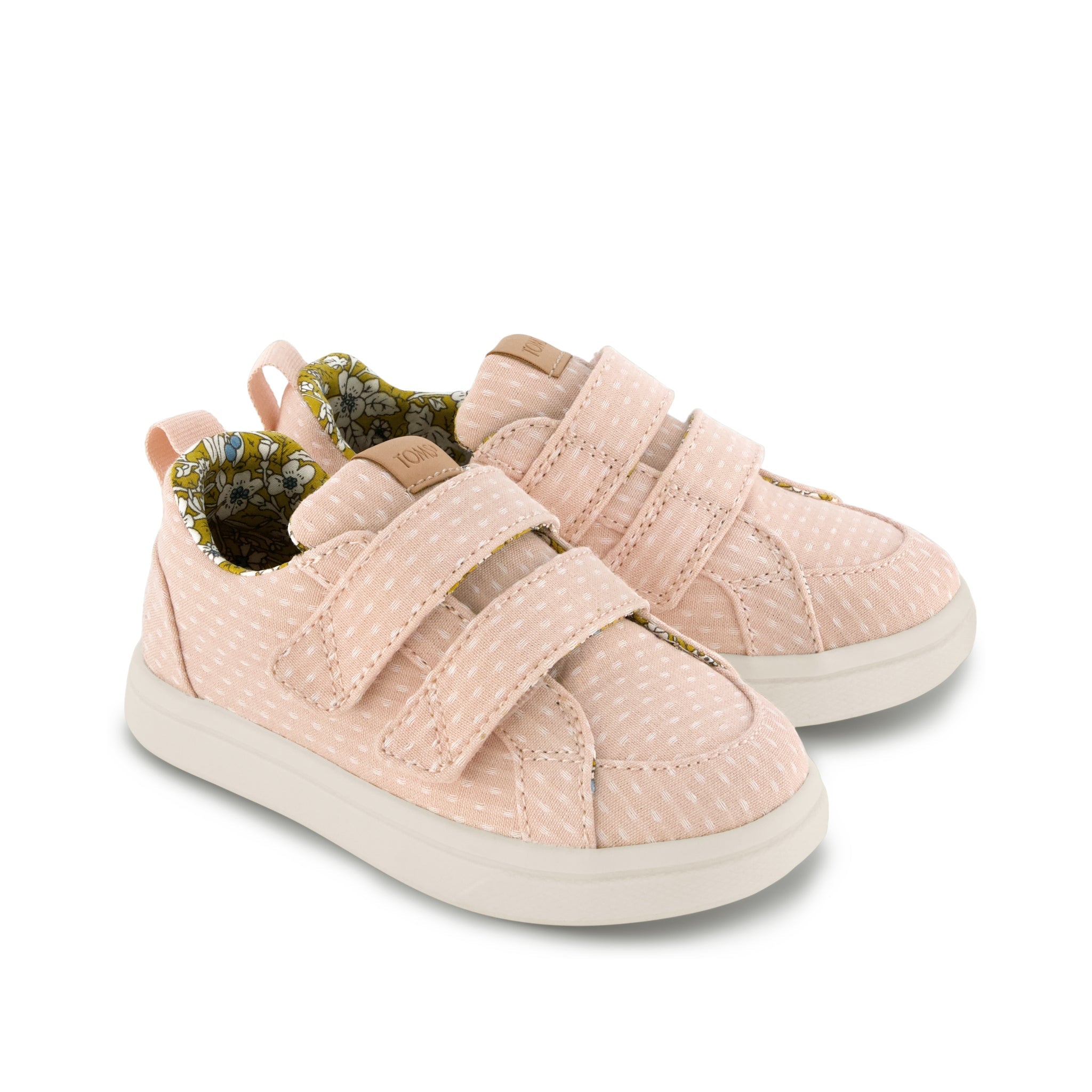 Cruz Double Strap Toddler Sneaker Bloom Chambray Dot - Image 2