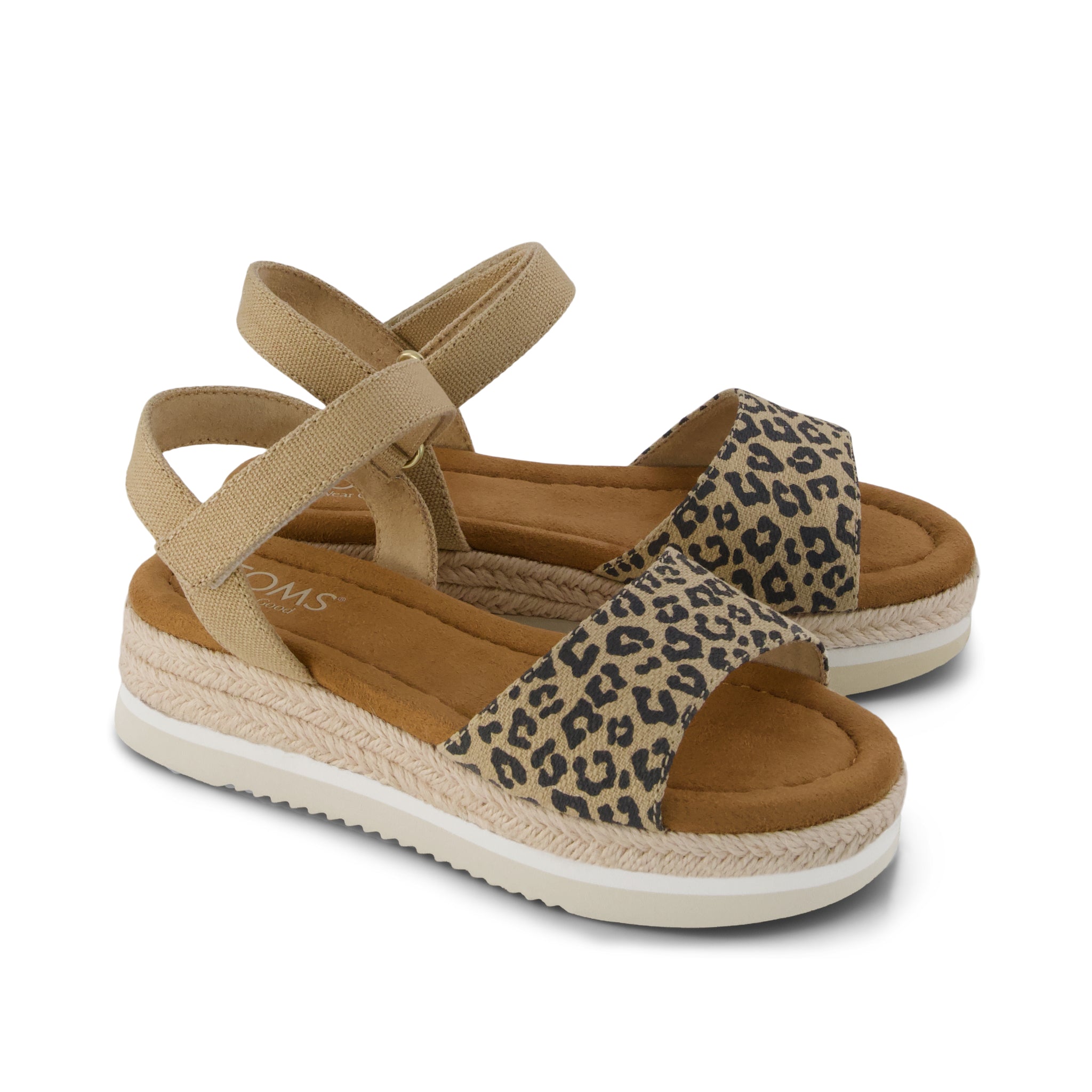 Diana Kids Sandal Natural Leopard Spots - Image 3