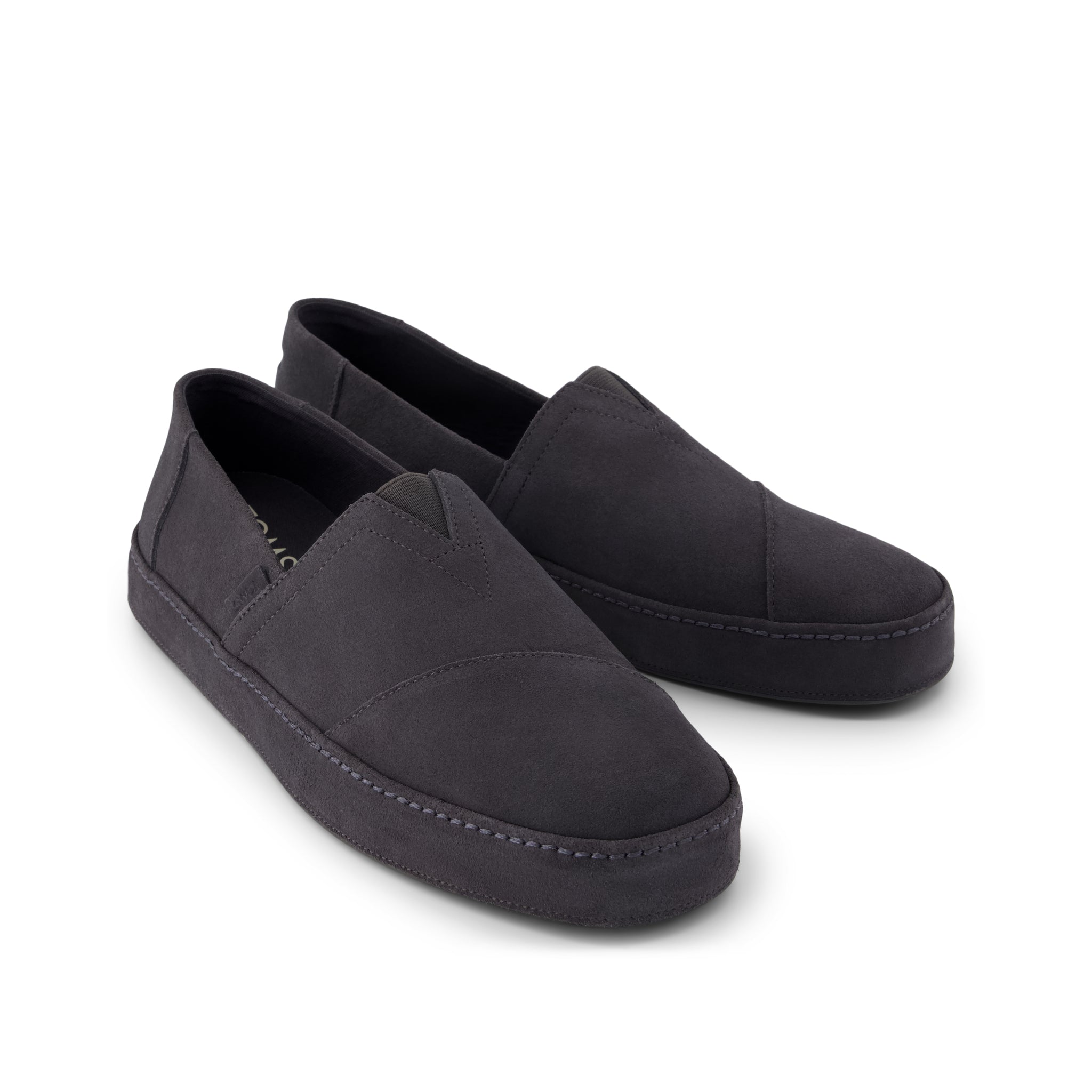 Mens Alpargata Premium Water Resistant Forged Iron Suede - Image 3