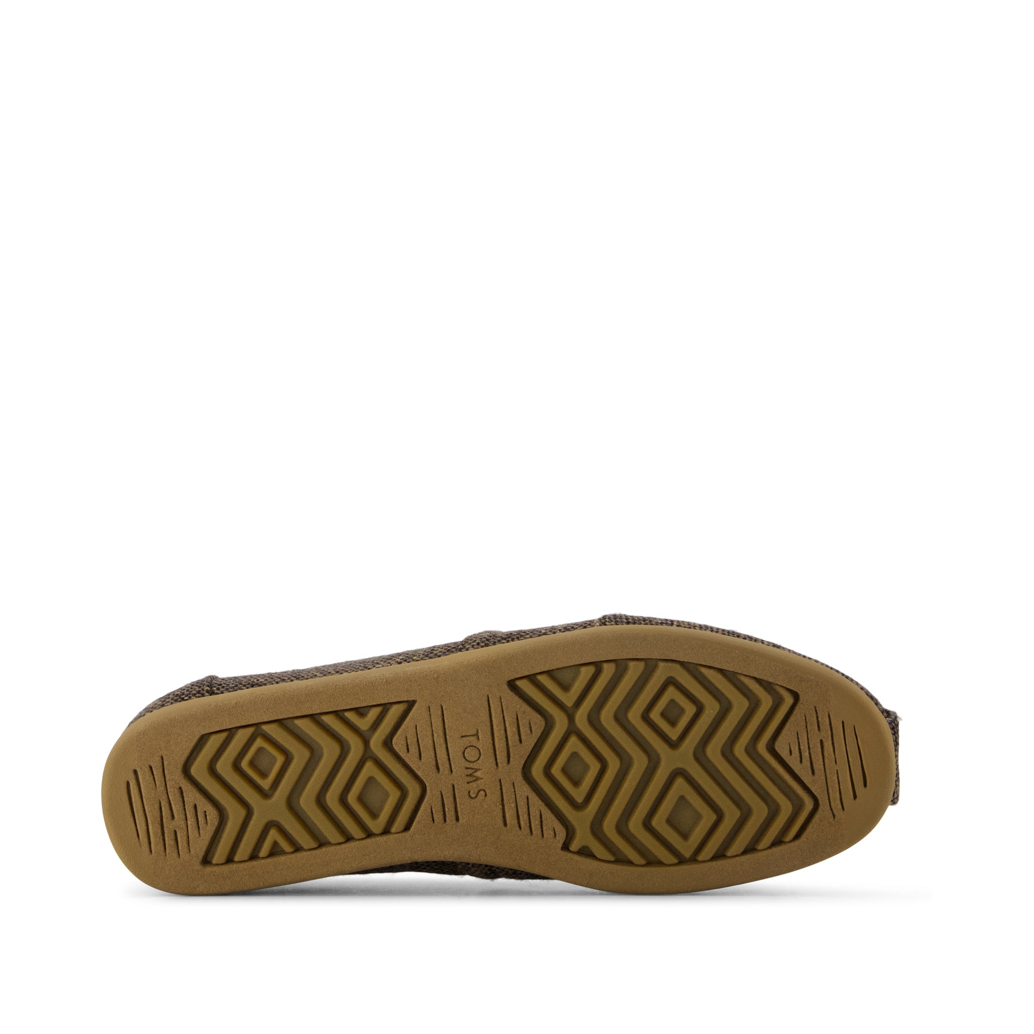 Mens Alpargata Classic Chocolate Brown Flecked Tweed - Image 5
