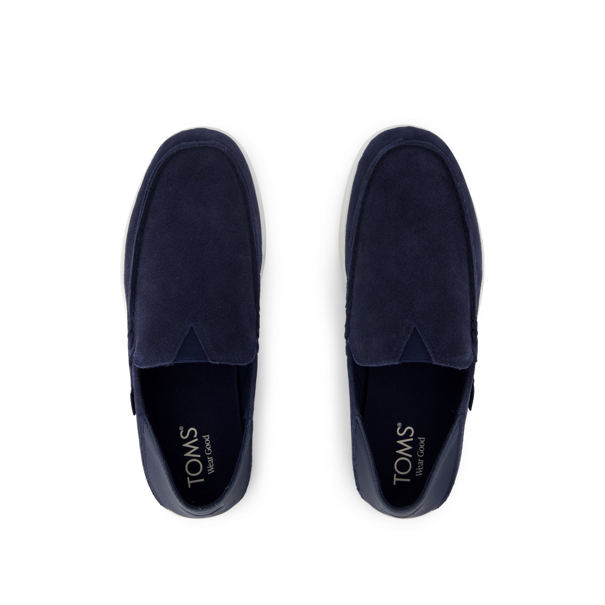 Mens Alonso Loafer Navy Suede - Image 6