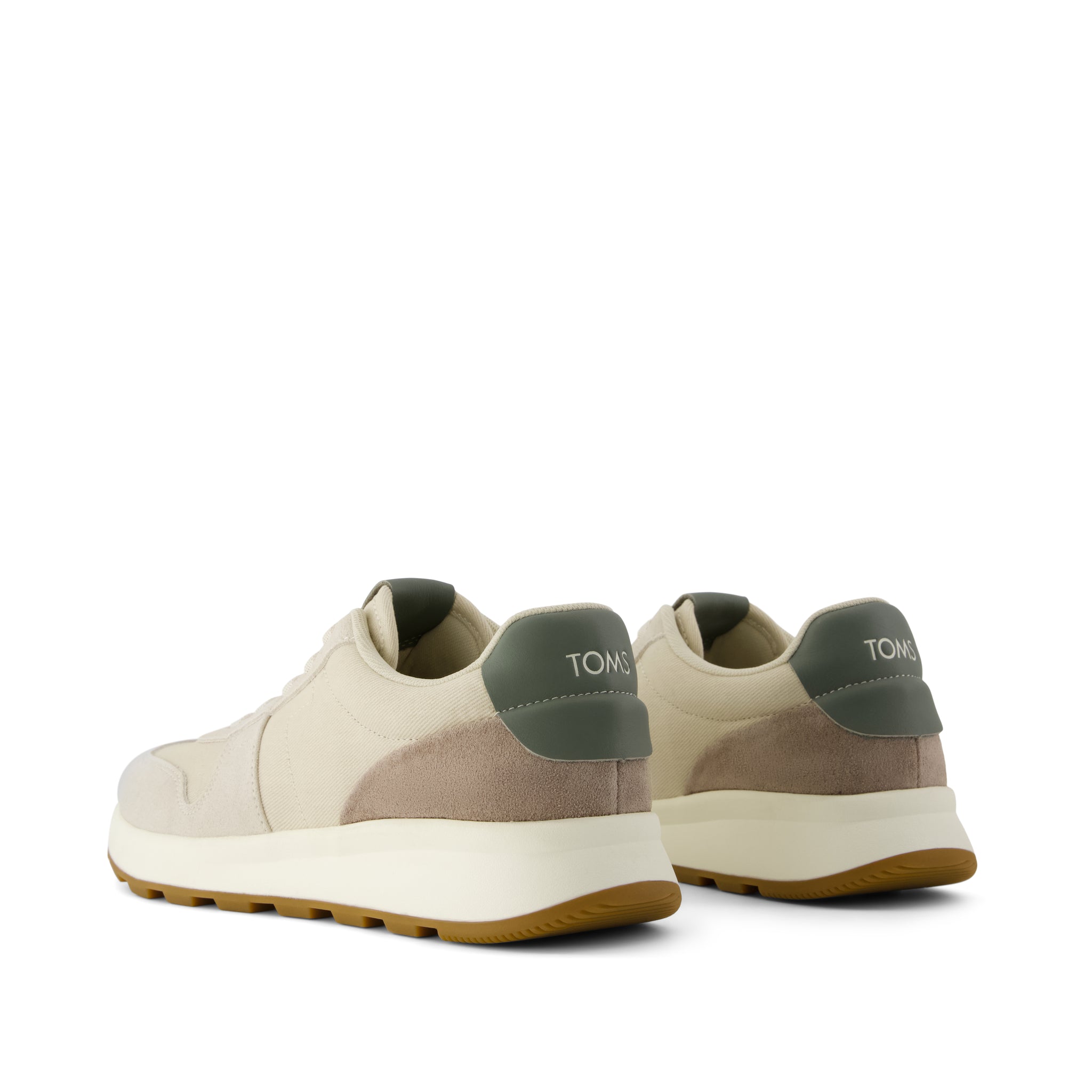 Mens TRVL LITE Retro Runner Sneaker Fog - Image 3