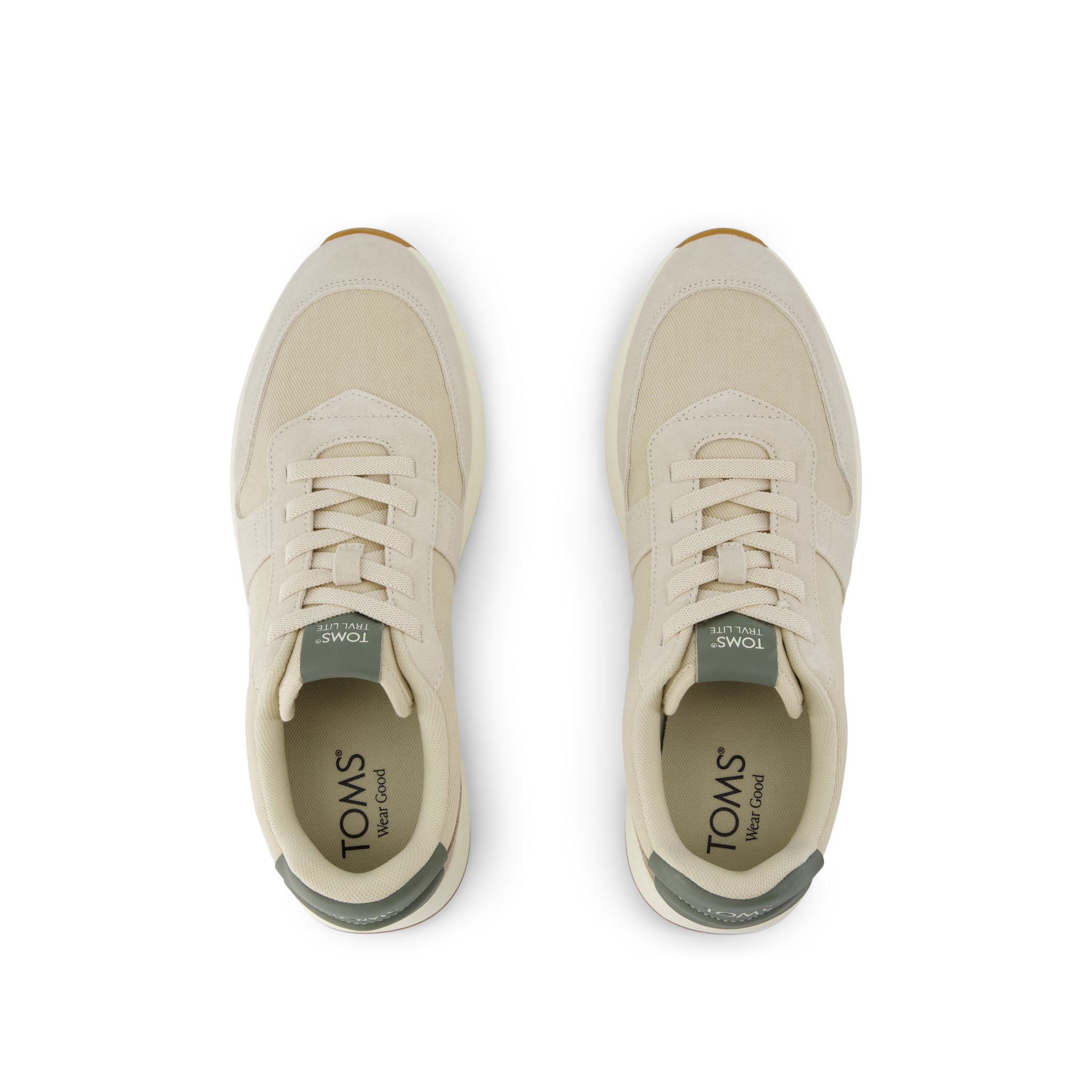 Mens TRVL LITE Retro Runner Sneaker Fog - Image 5