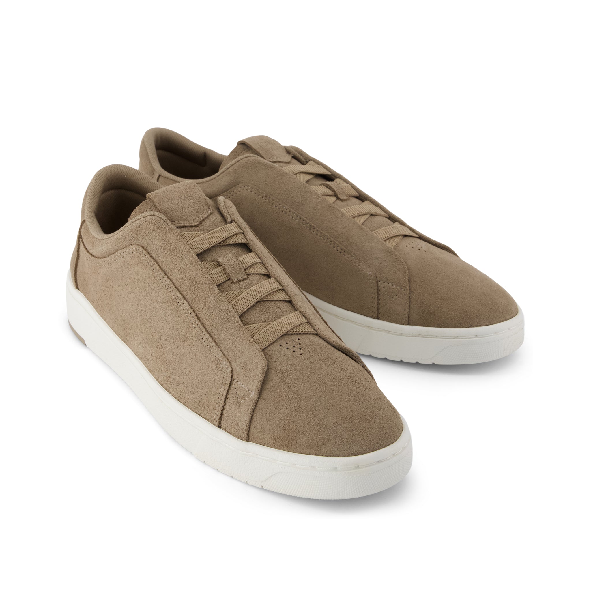 Mens TRVL Lite Miles Lace-Up Sneaker Water Resistant Dune Suede - Image 3