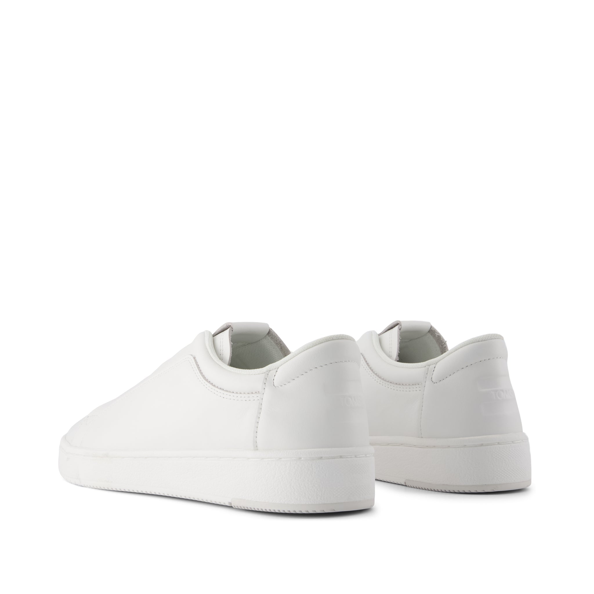 Mens TRVL Lite Miles Lace-Up Sneaker Water Resistant White Leather - Image 4