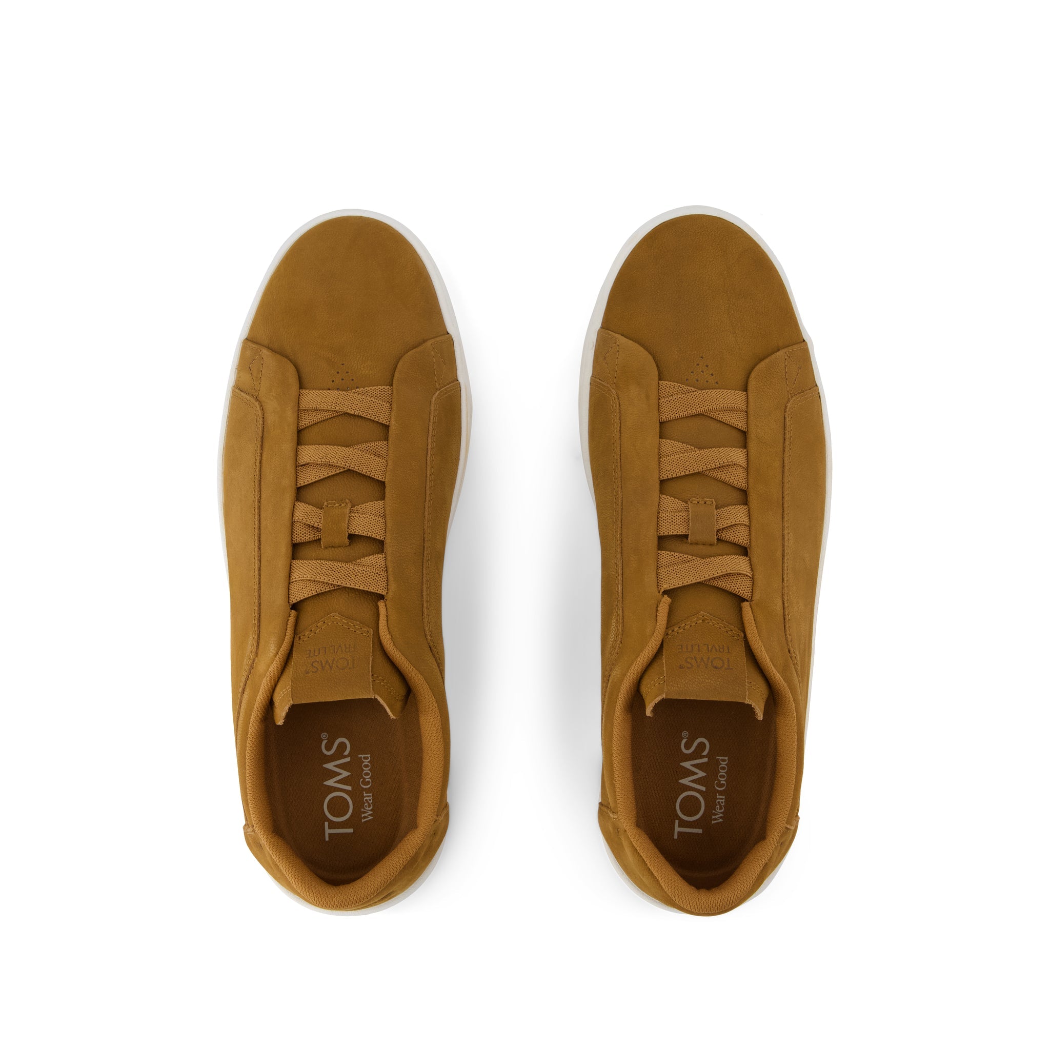 Mens TRVL Lite Miles Lace-Up Sneaker Water Resistant Tan Leather - Image 6