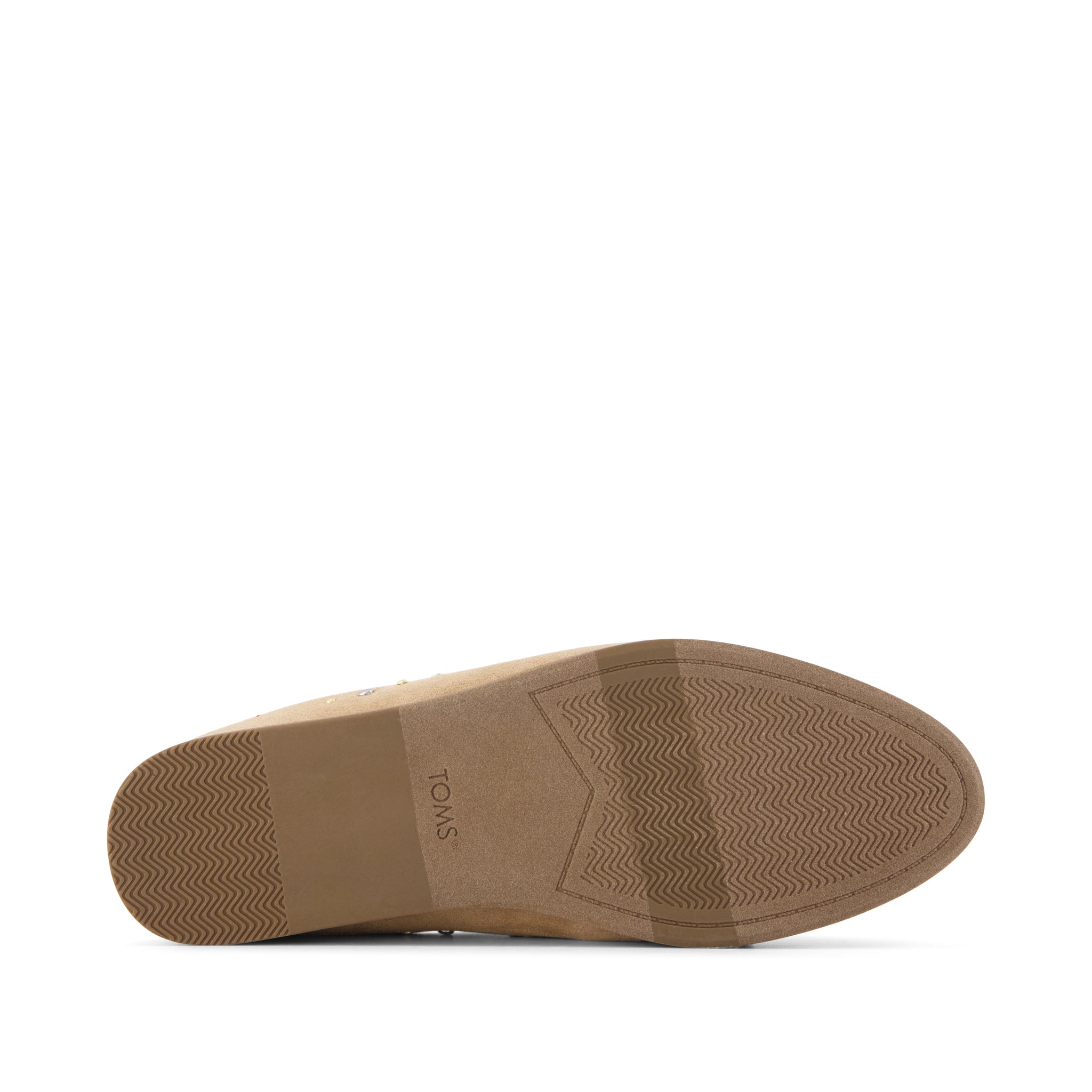 Womens Amelia Mule Taupe Microsuede with Studs - Image 5