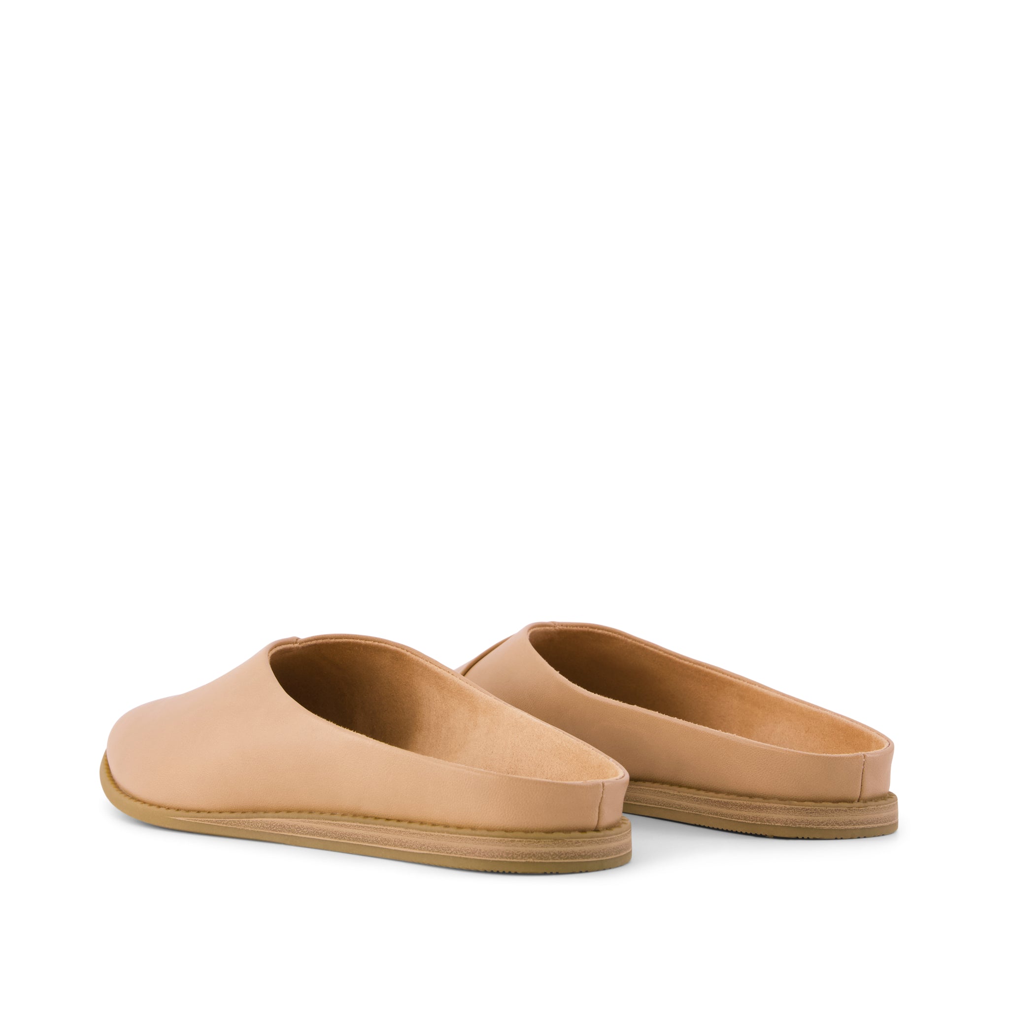 Womens Amelia Mule Honey Faux Leather - Image 4