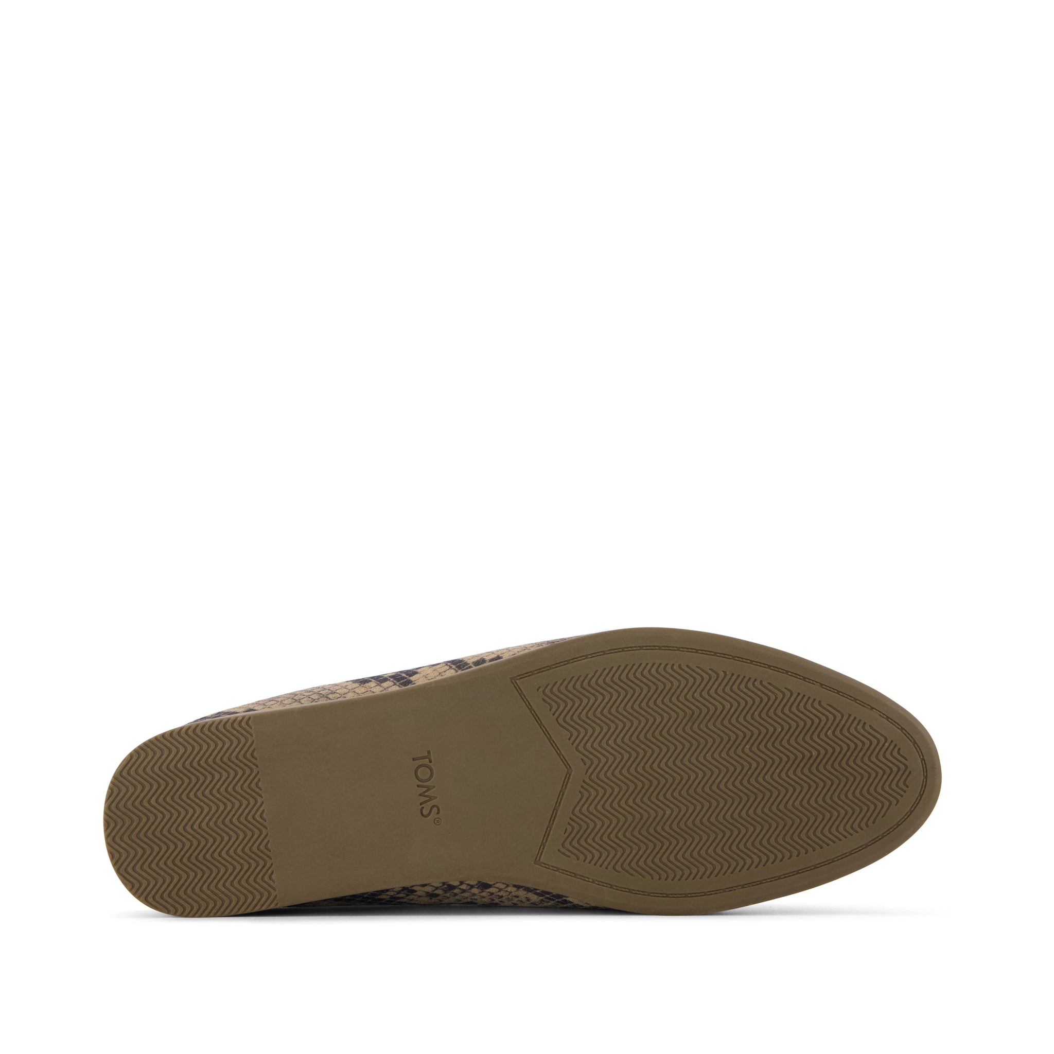 Womens Amelia Mule Taupe Snake Print Suede - Image 5