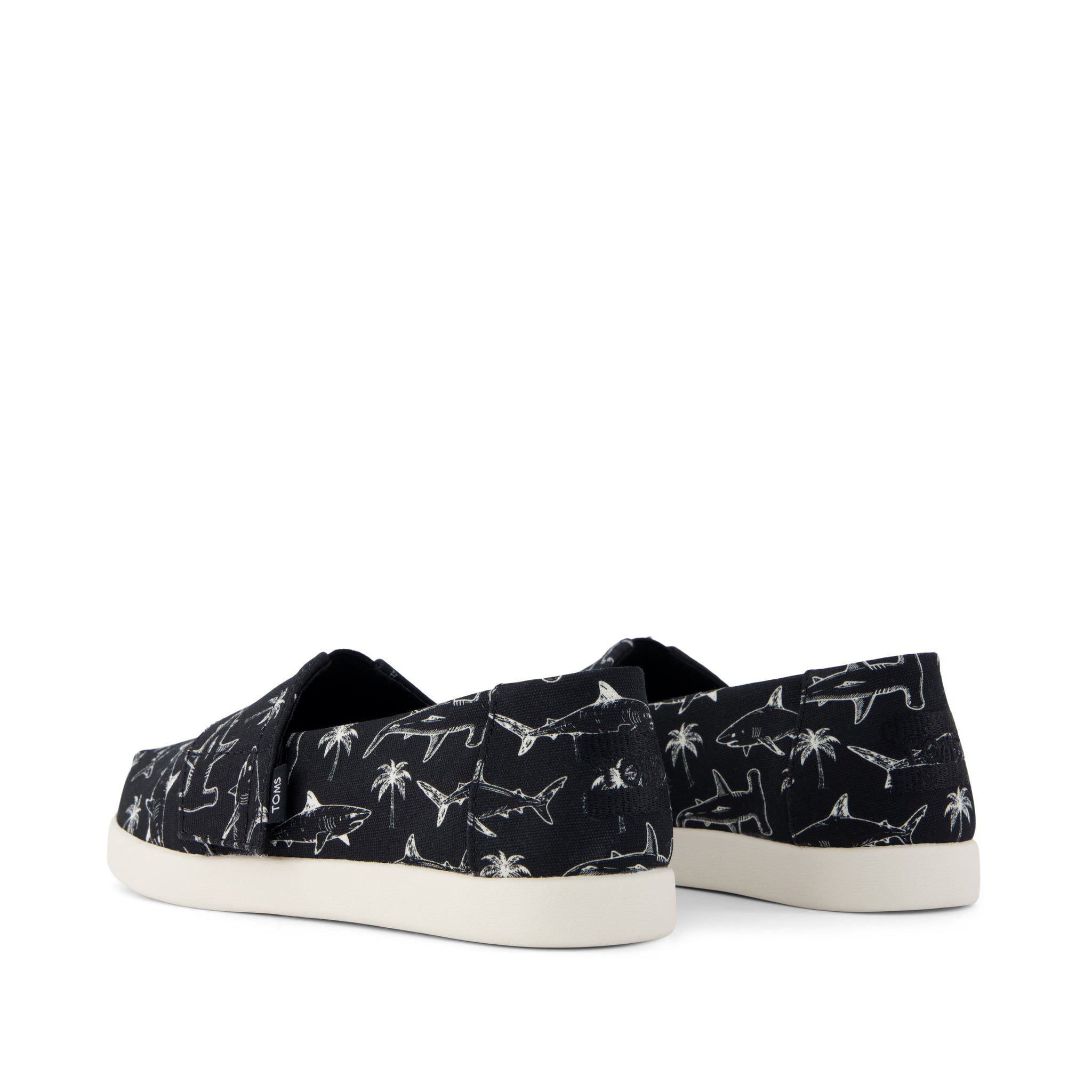 Alpargata Classic Kids Shoe Black Shark Print - Image 4