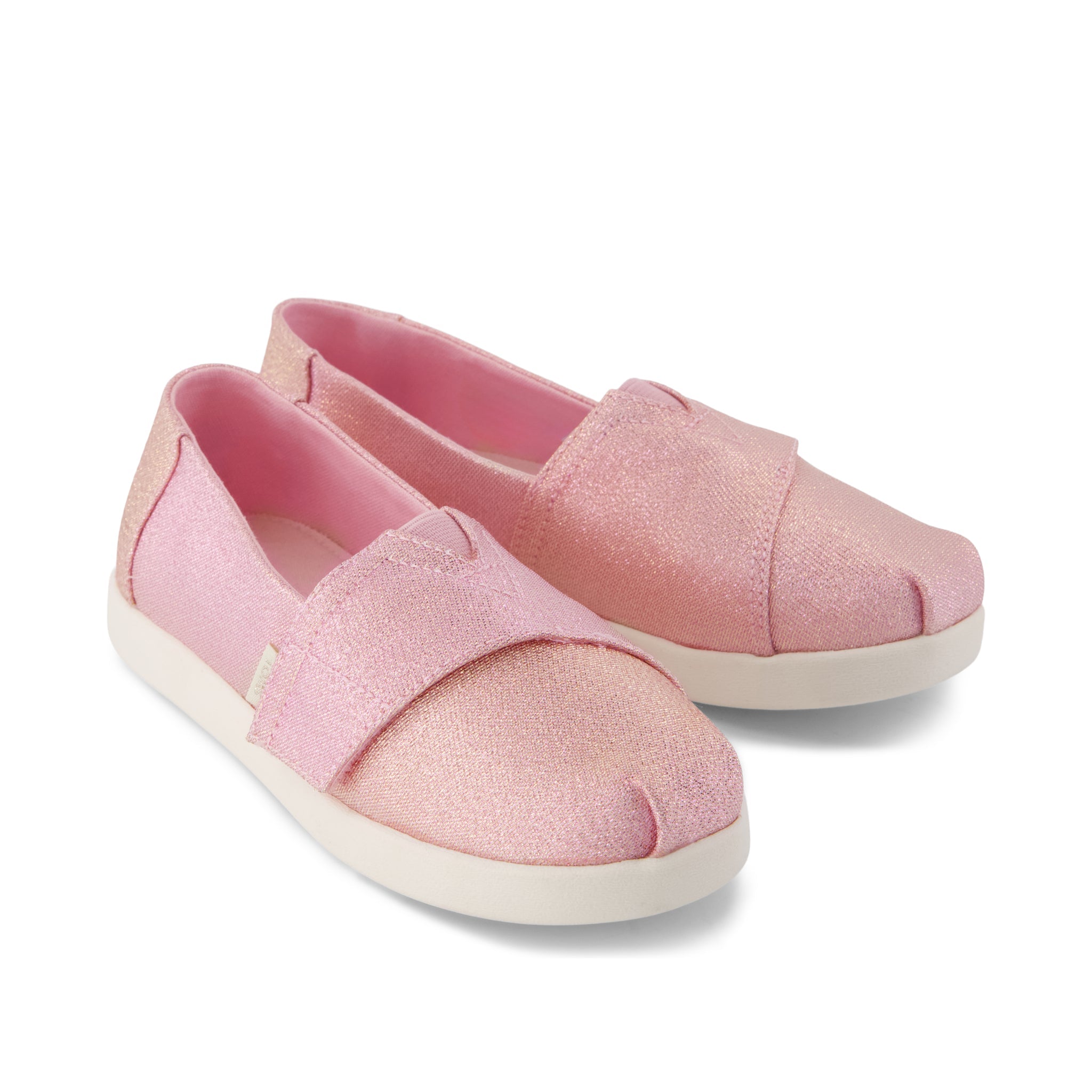 Alpargata Classic Kids Shoe Pink Quartz Iridescent Woven - Image 2