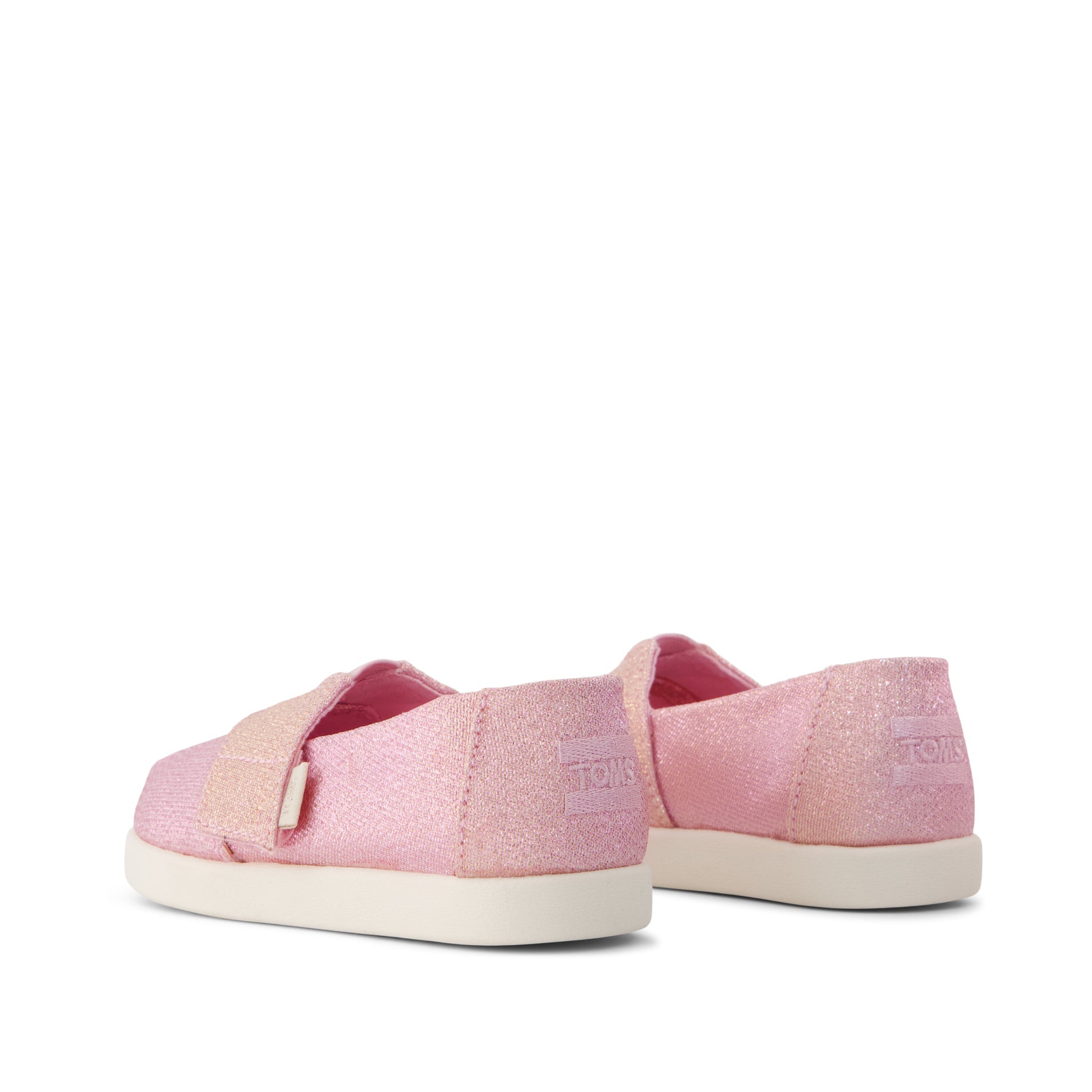 Alpargata Classic Toddler Shoe Pink Quartz Iridescent Woven - Image 3