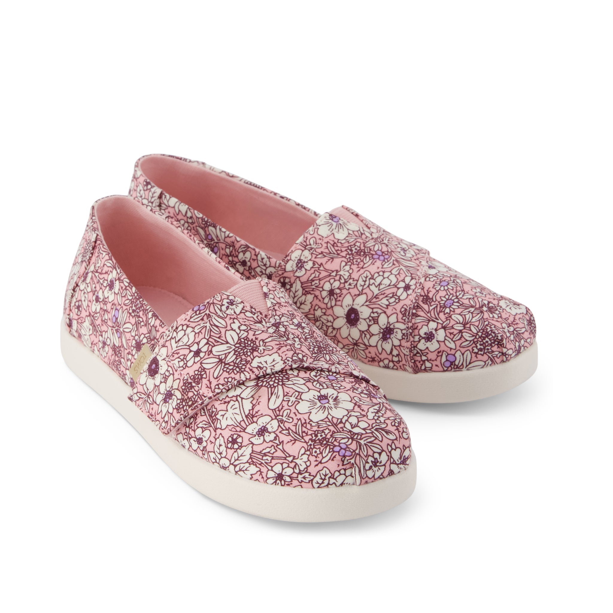 Alpargata Classic Kids Shoe Pink Quartz Floral - Image 3