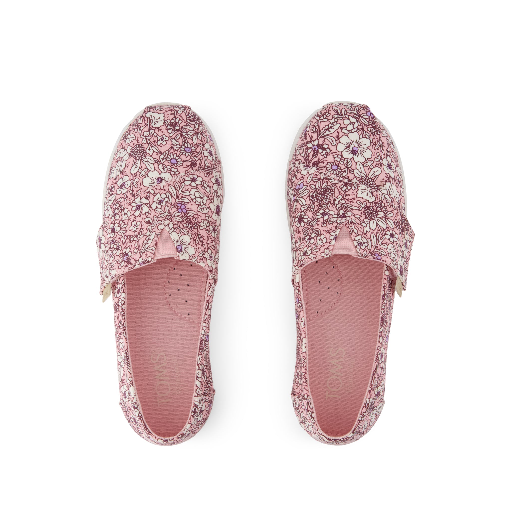 Alpargata Classic Kids Shoe Pink Quartz Floral - Image 6