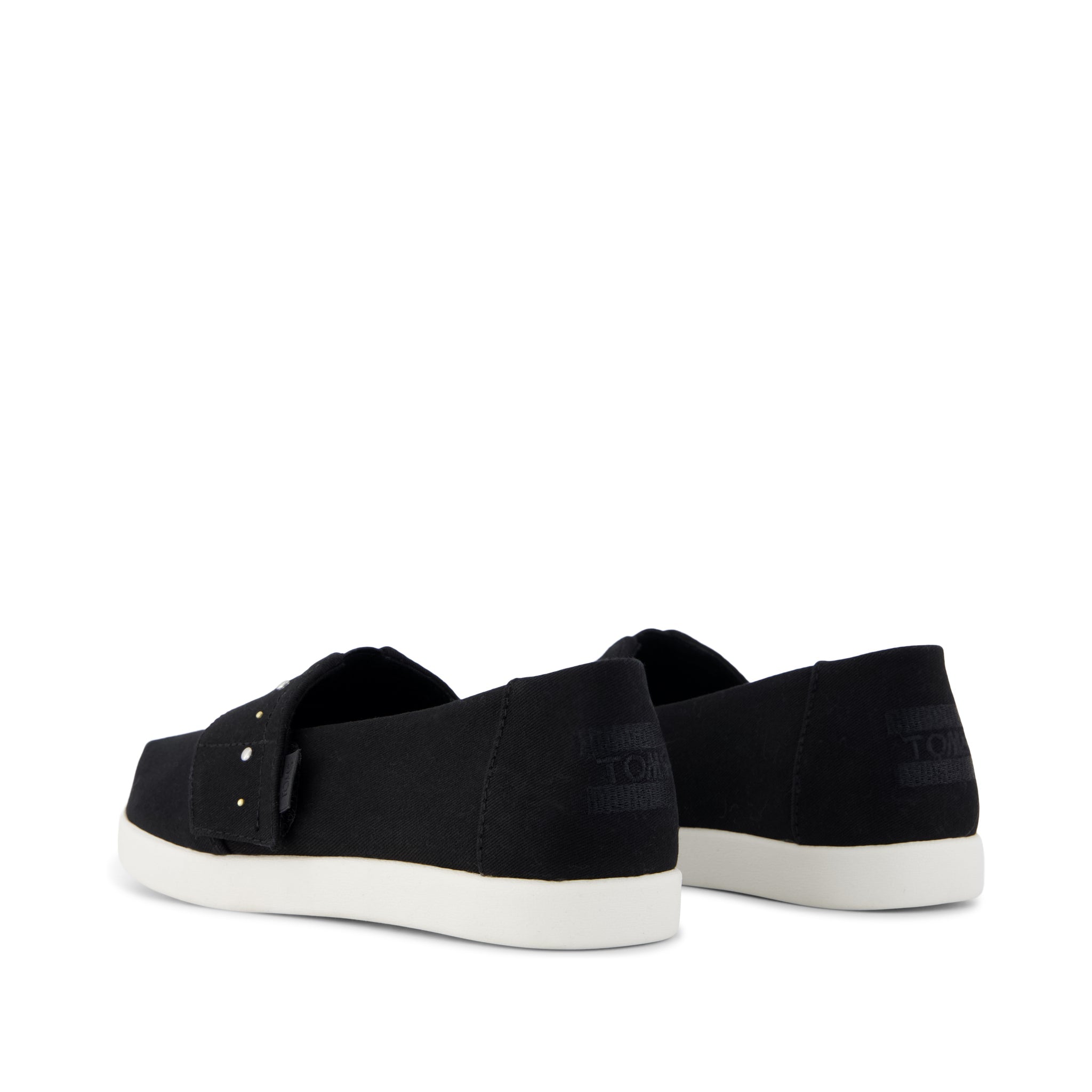Alpargata Classic Kids Shoe Black Brushed Twill - Image 3