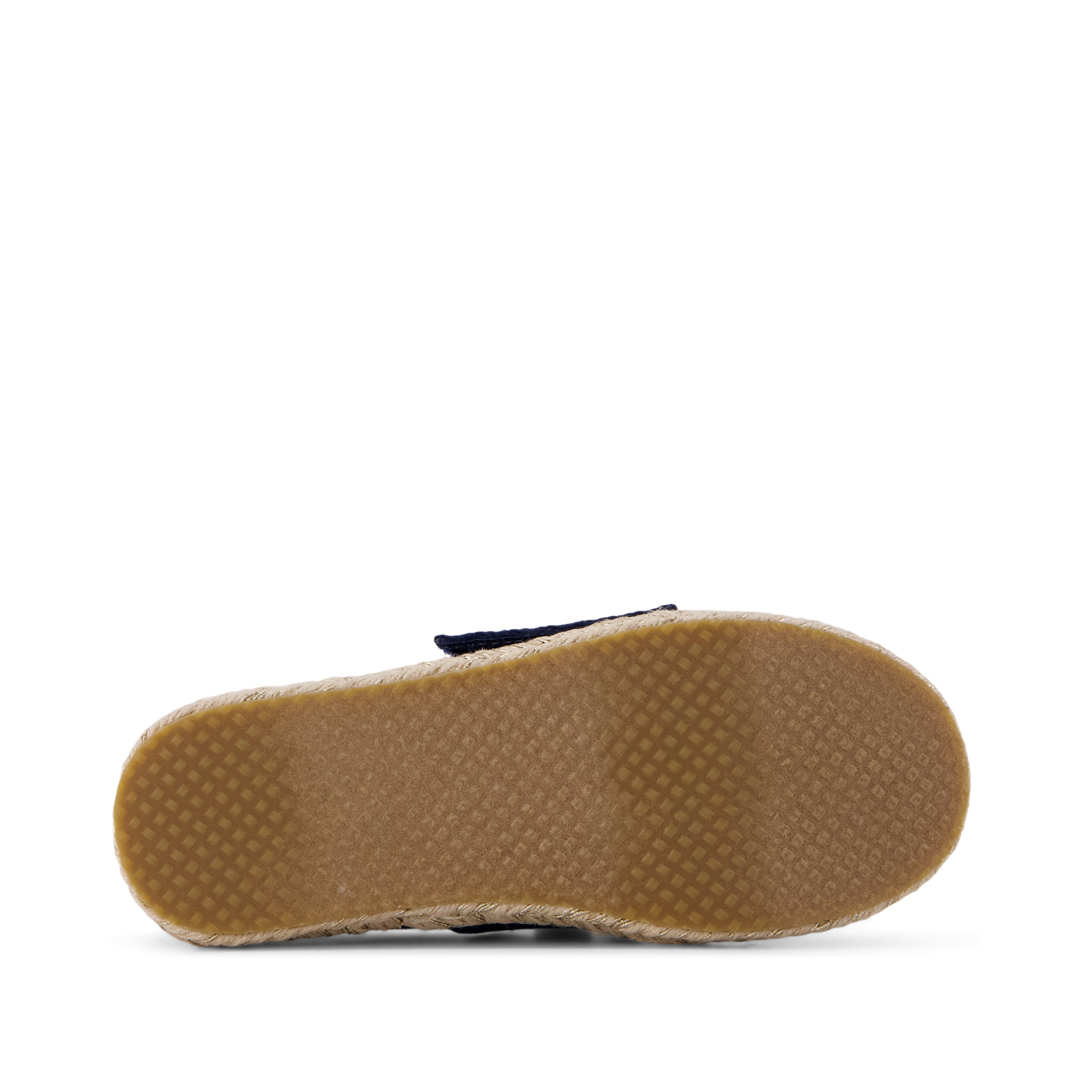 Carolina Lace-Up Kids Espadrille Navy Beachside Woven - Image 4