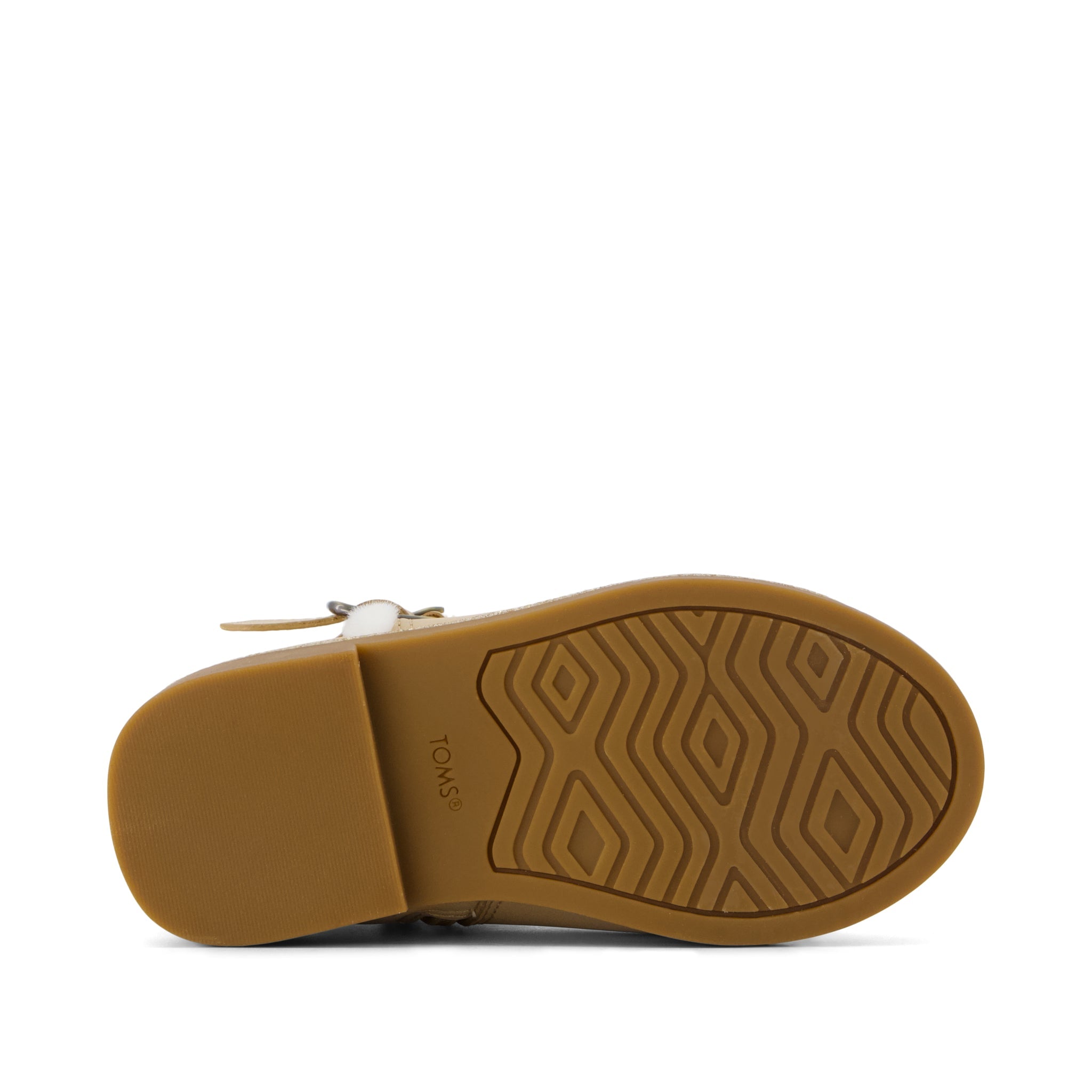 Light Caramel Nubuck w/ Faux Fur Mia Toddler Boot - Image 4