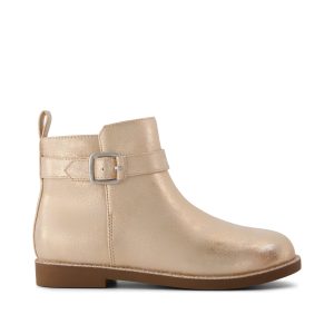 Seashell Metallic Faux Leather Mia Kids Boot