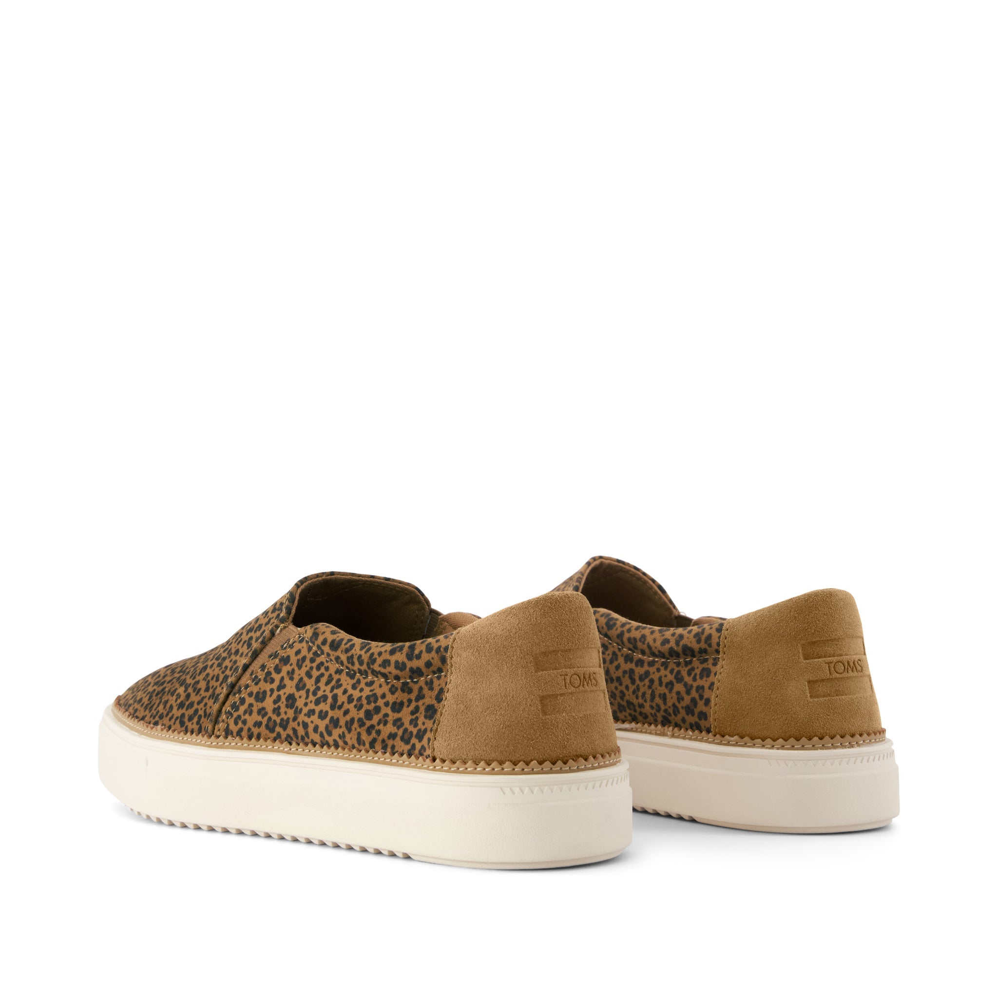 Womens Emily Slip On Sneaker Toffee Leopard Print - Image 4