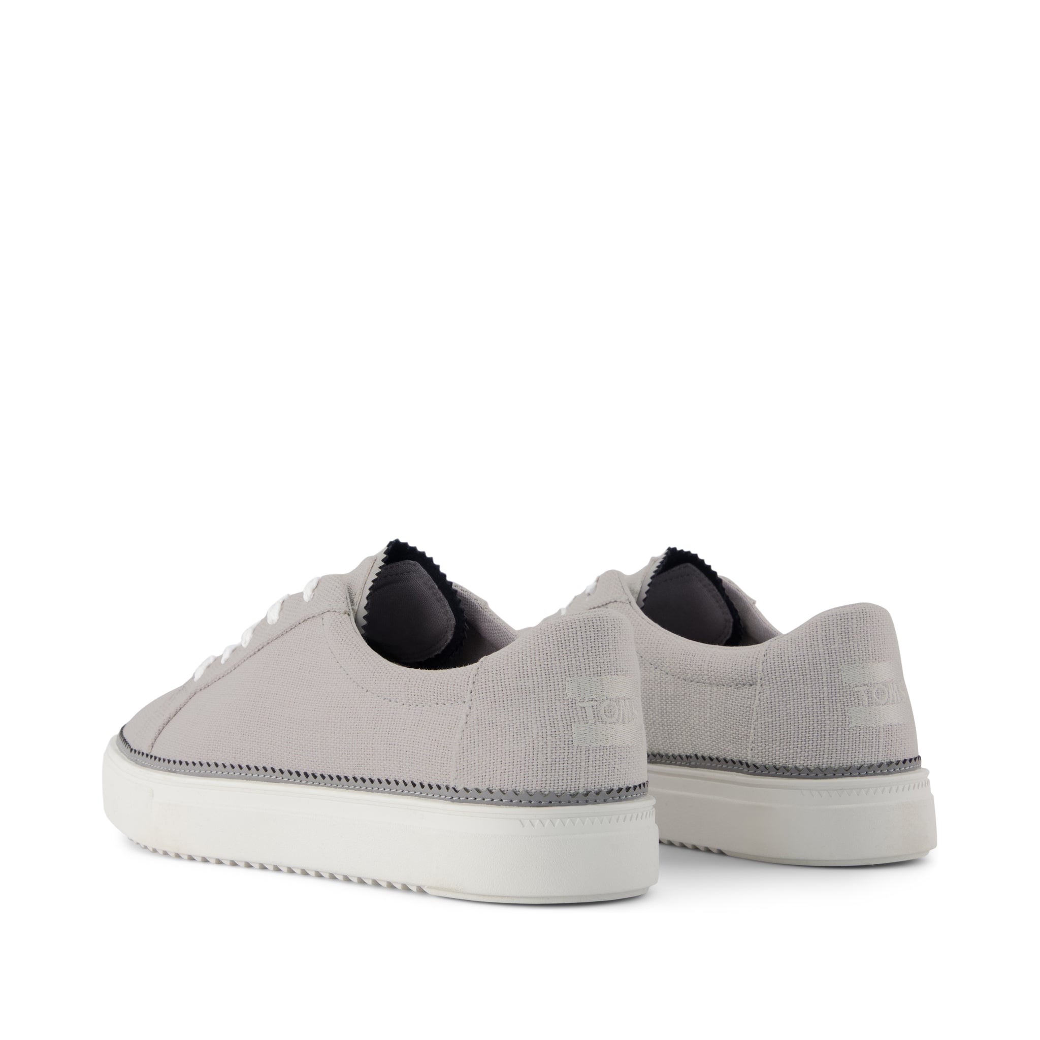 Womens Izzy Lace-Up Sneaker Drizzle Grey Heritage Canvas - Image 4