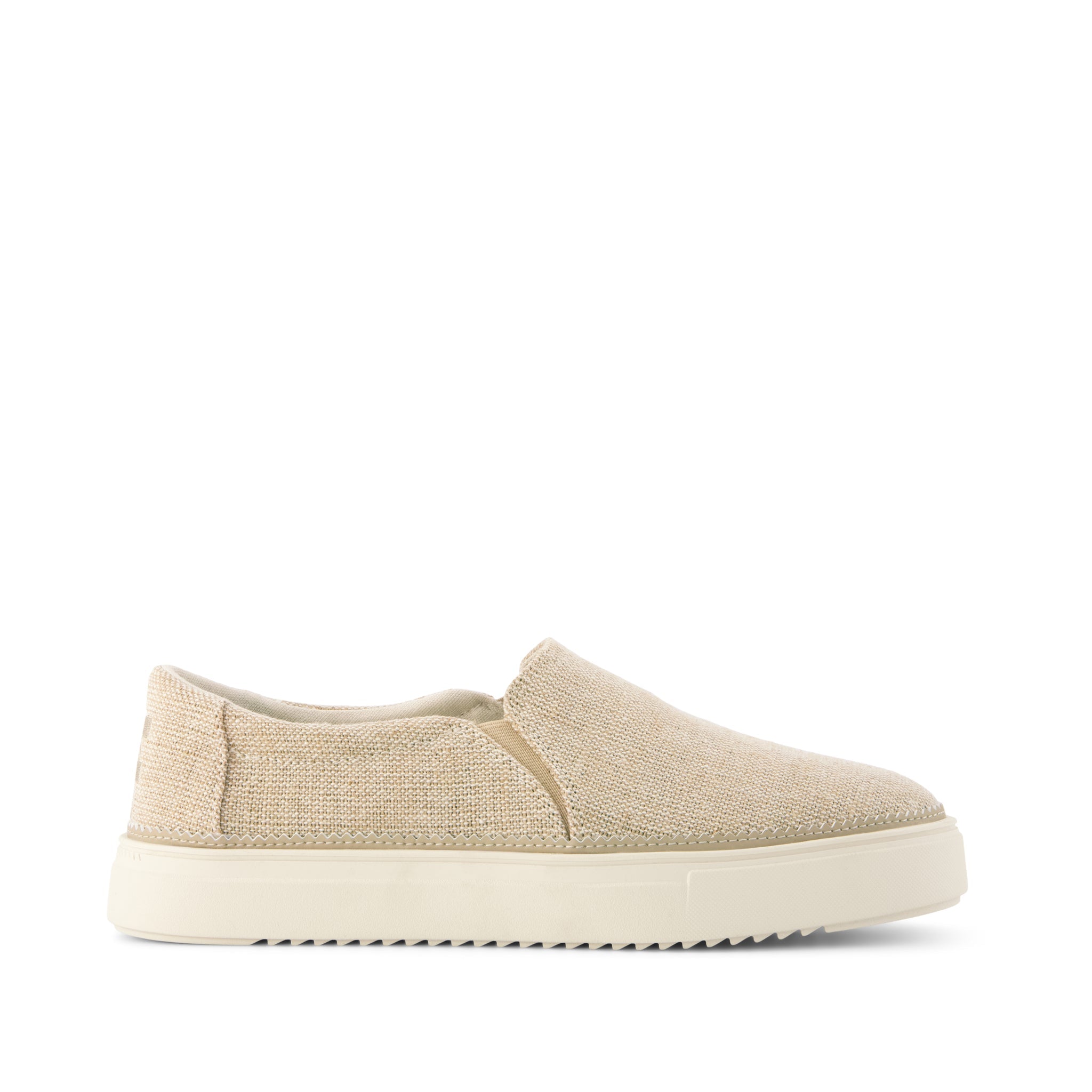 Womens Emily Slip On Sneaker Natural Undyed Heritage Canvas