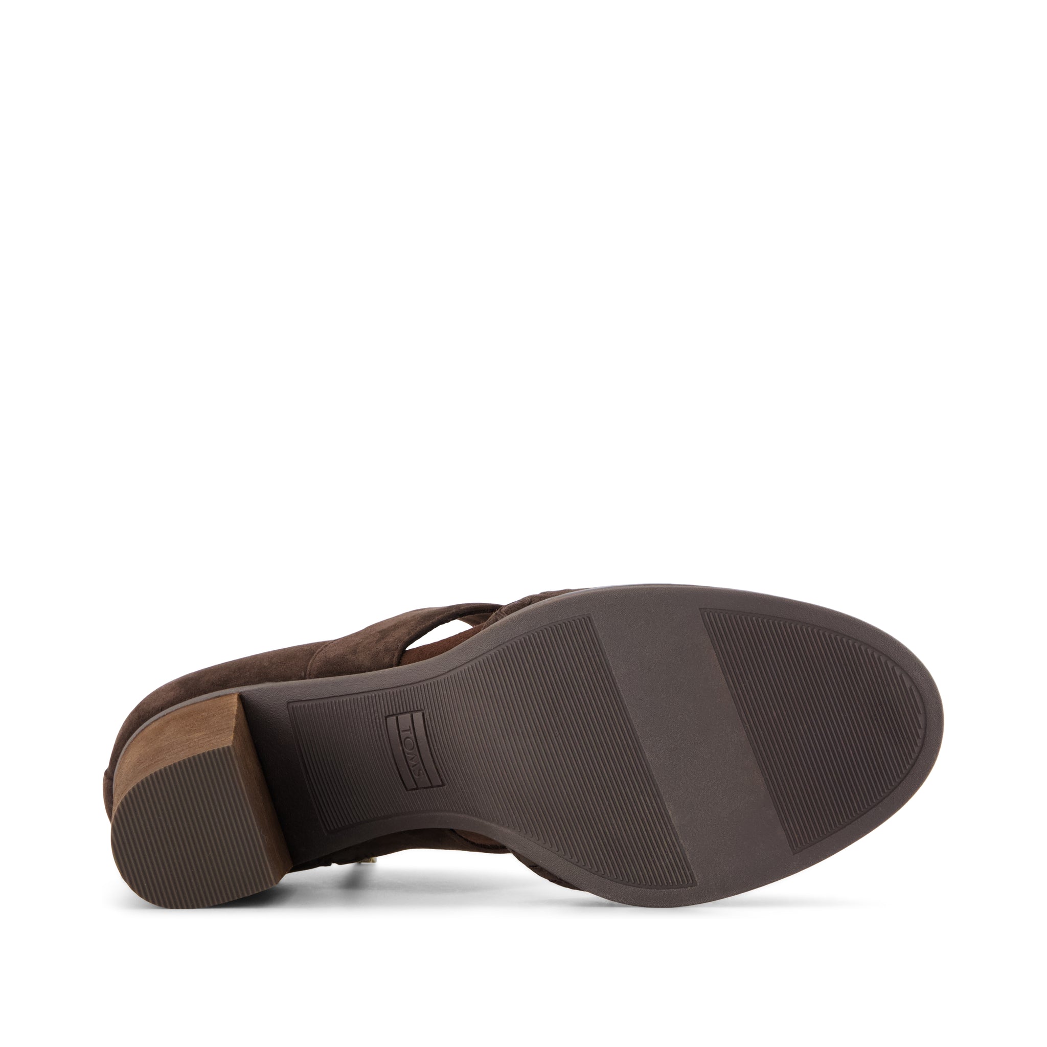 Womens Milan Nova Heel Chocolate Brown Kid Suede - Image 5