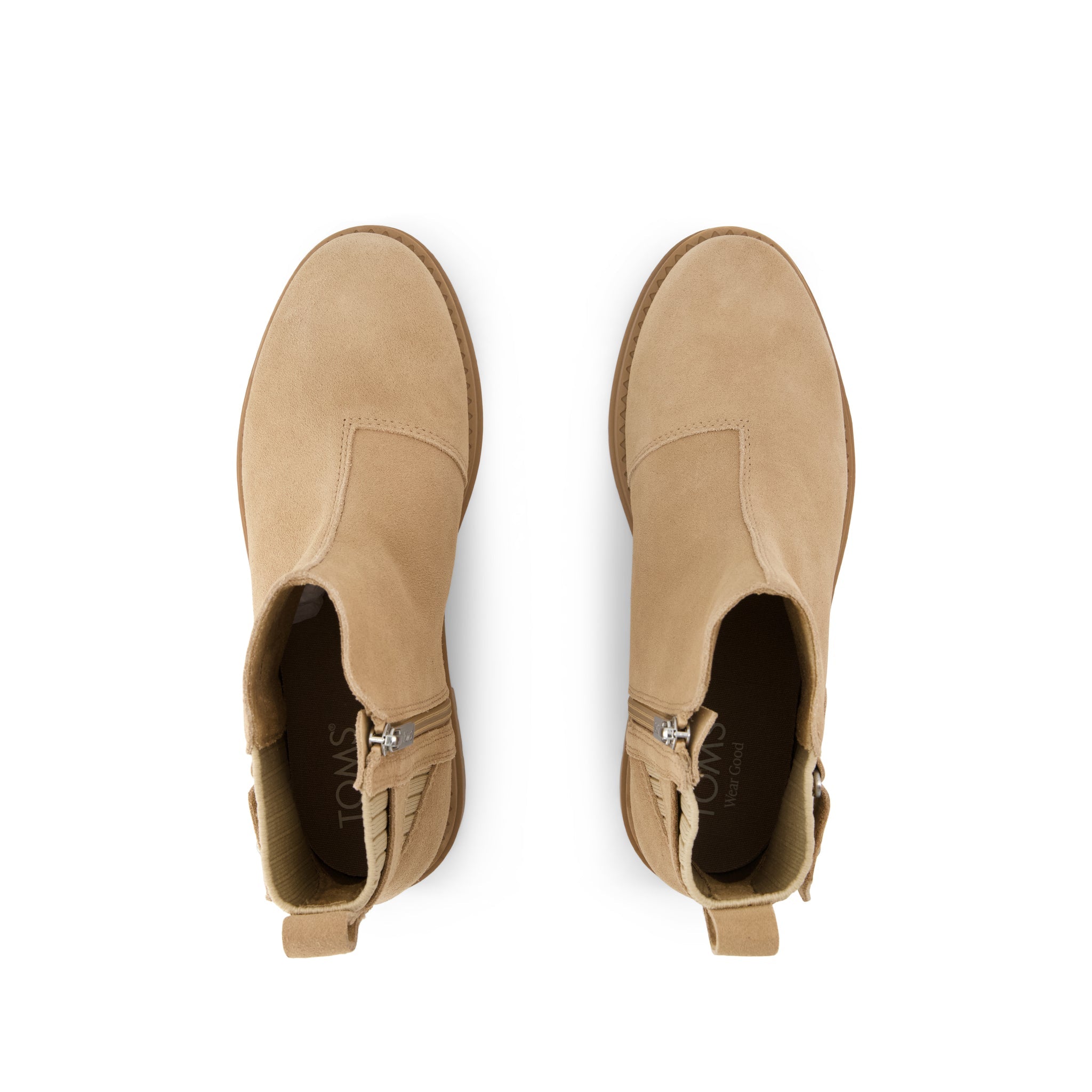 Womens Astrid Boot Water Repellent Taupe Suede - Image 5