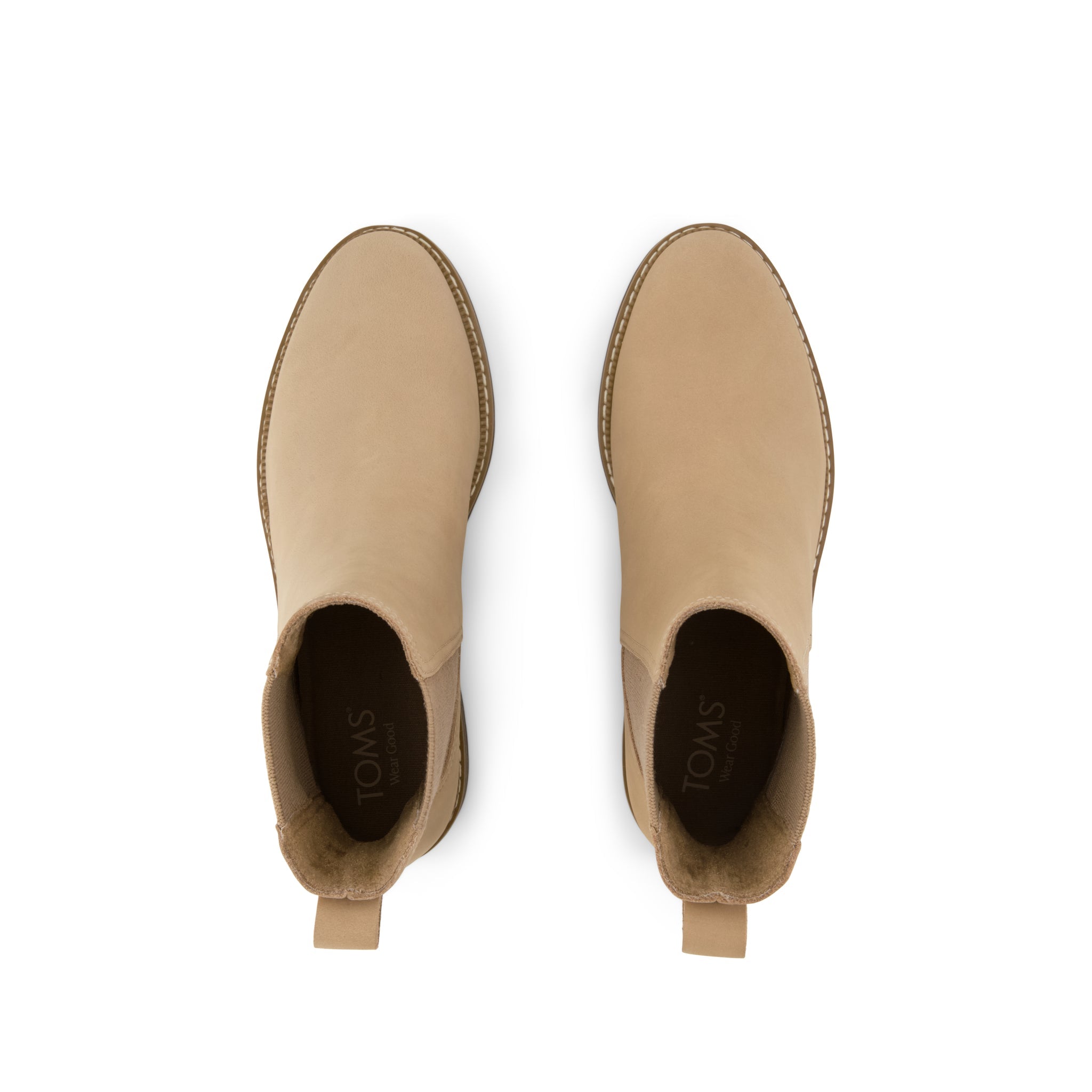 Womens Bennet Boot Water Resistant Taupe Nubuck Leather - Image 5