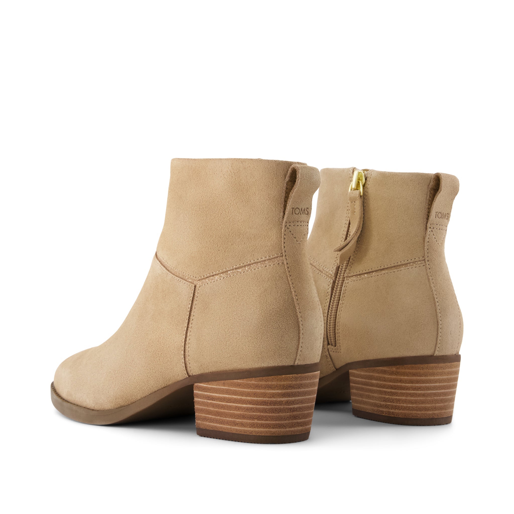 Womens Elia Ankle Boot Water Resistant Taupe Suede - Image 3