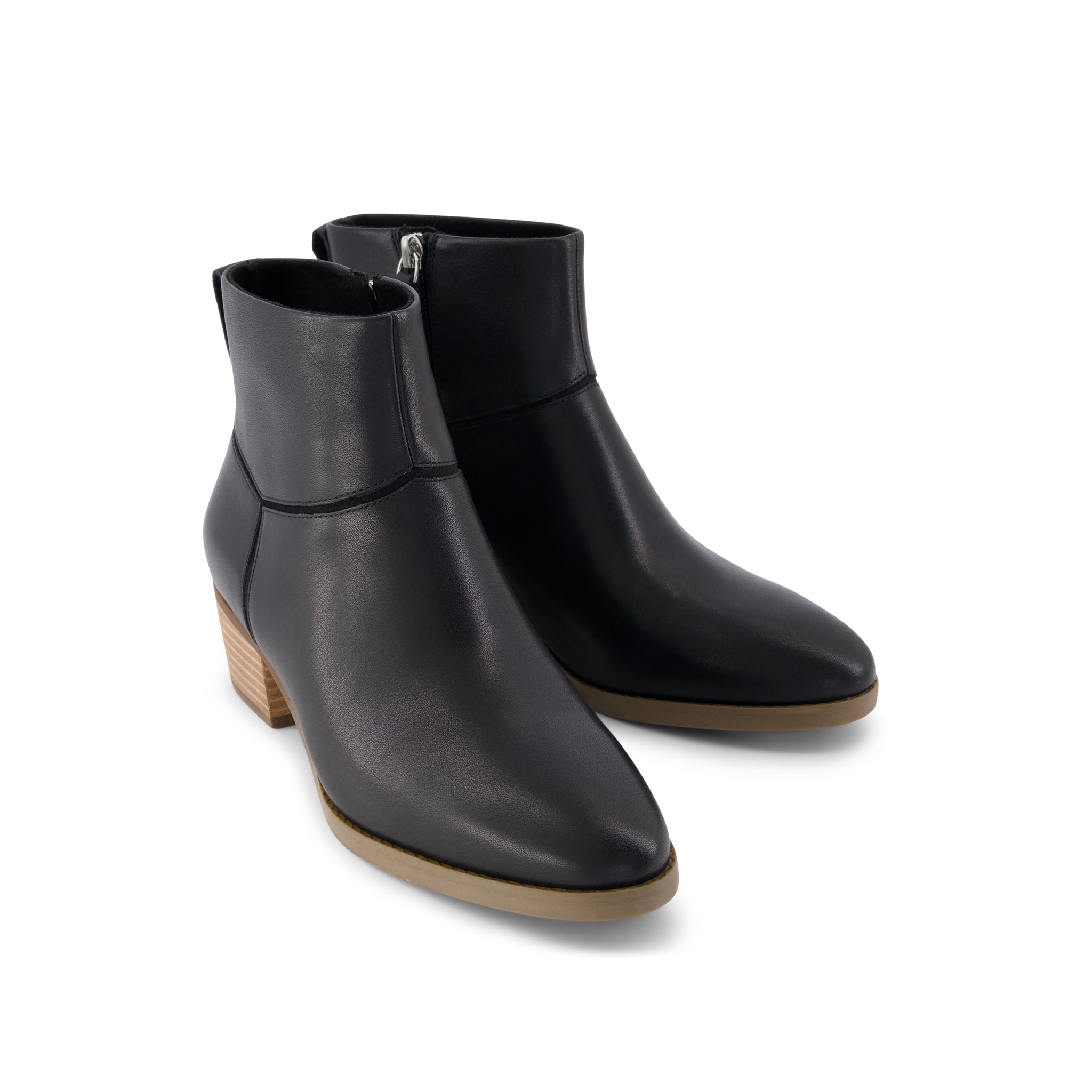 Womens Elia Ankle Boot Water Resistant Black Leather - Image 2