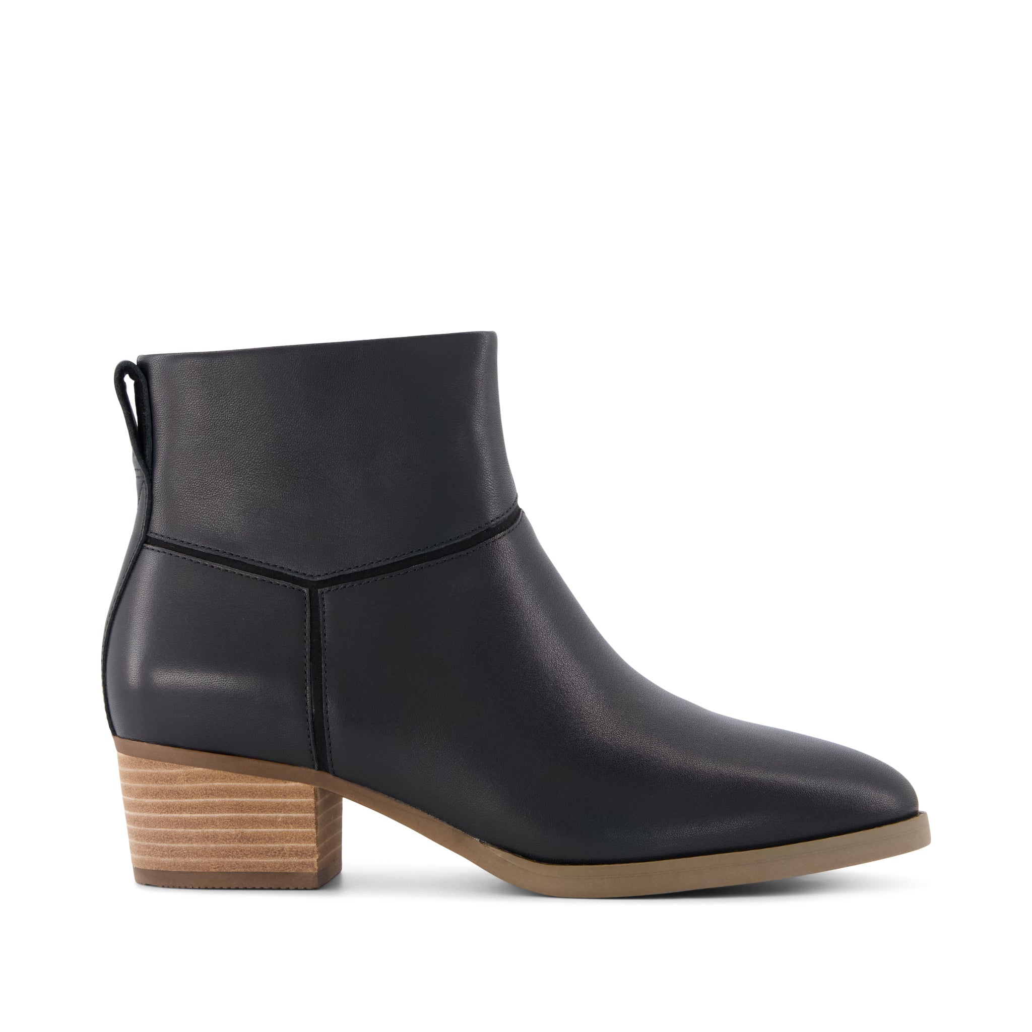 Womens Elia Ankle Boot Water Resistant Black Leather