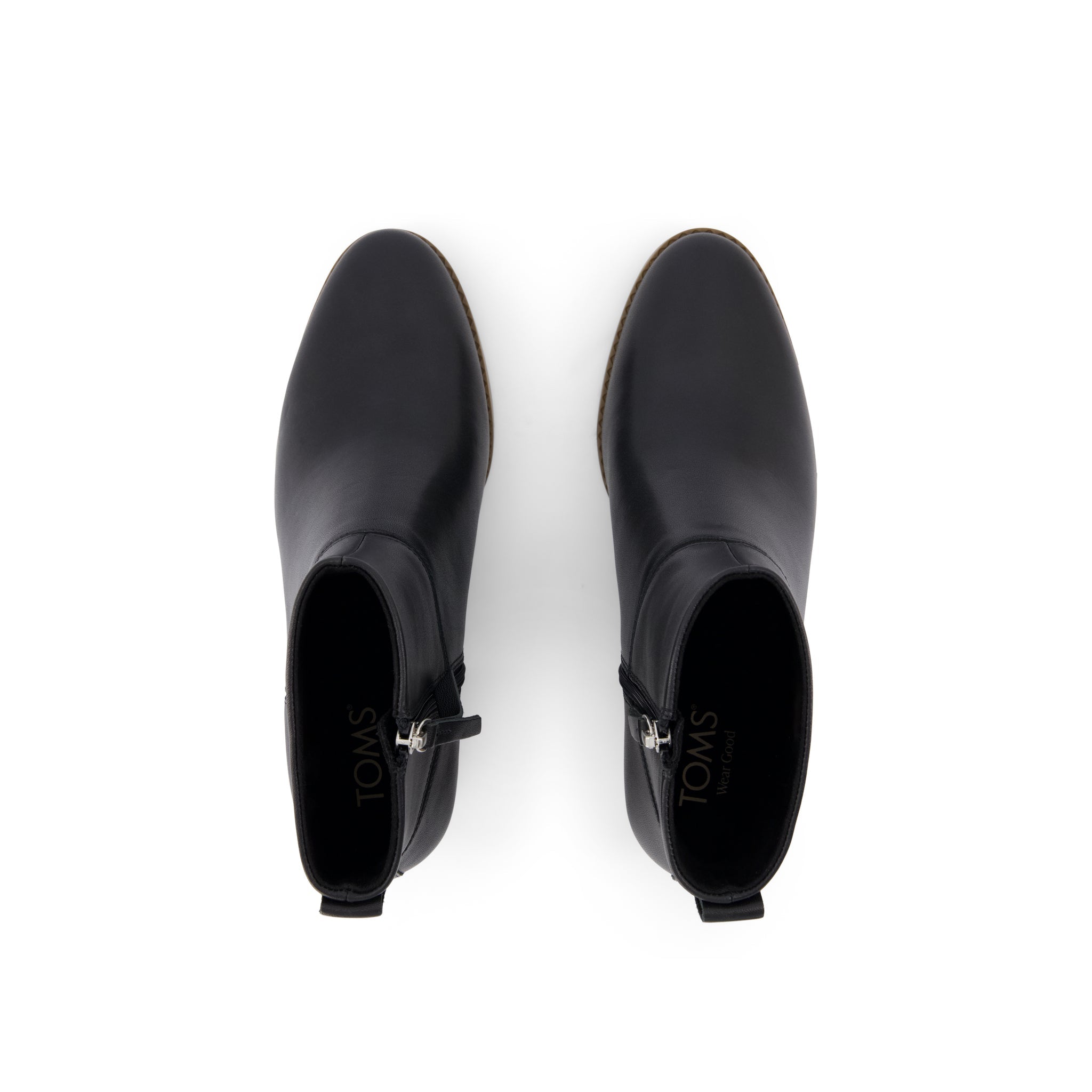 Womens Elia Ankle Boot Water Resistant Black Leather - Image 5