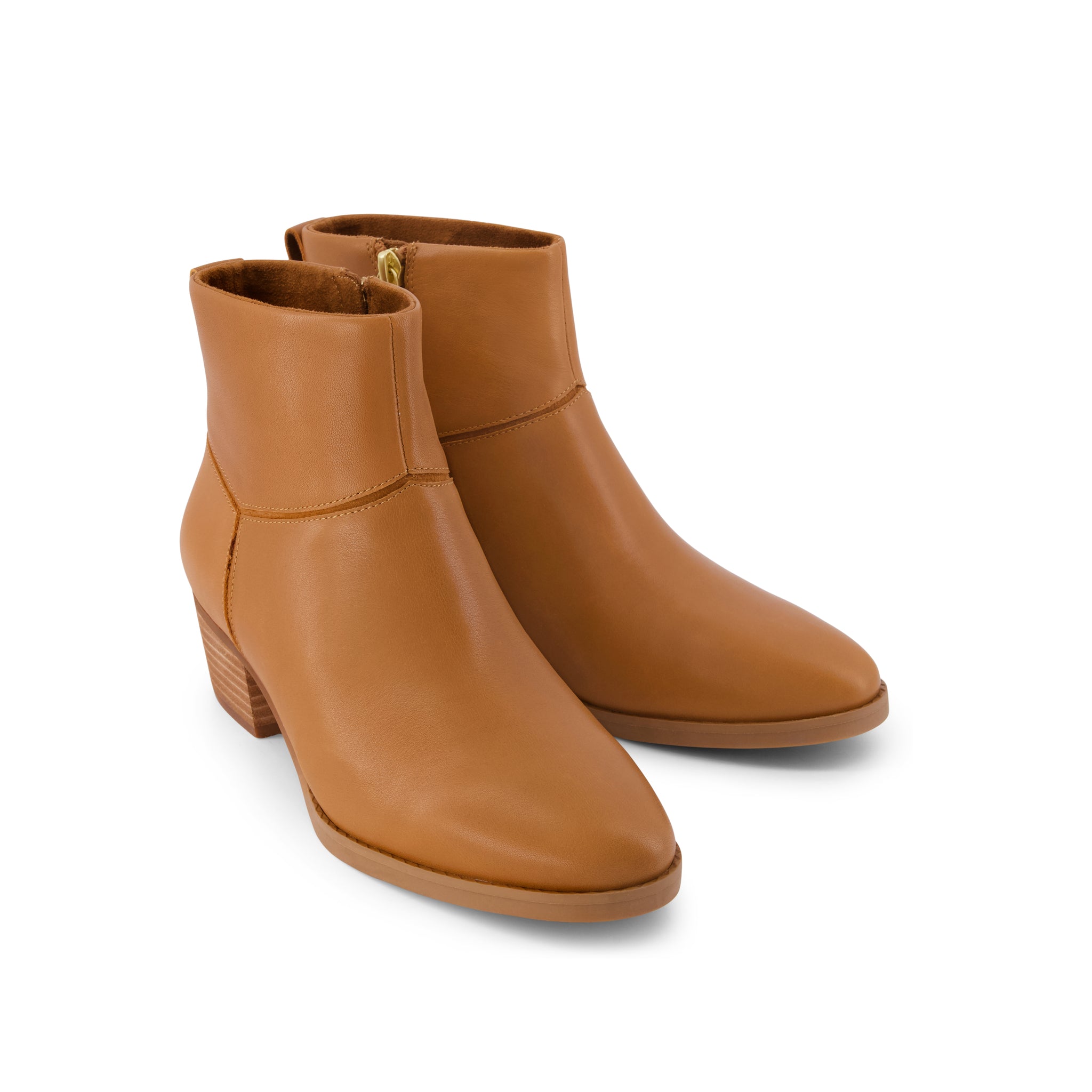 Womens Elia Ankle Boot Water Resistant Brown Sugar Leather - Image 2