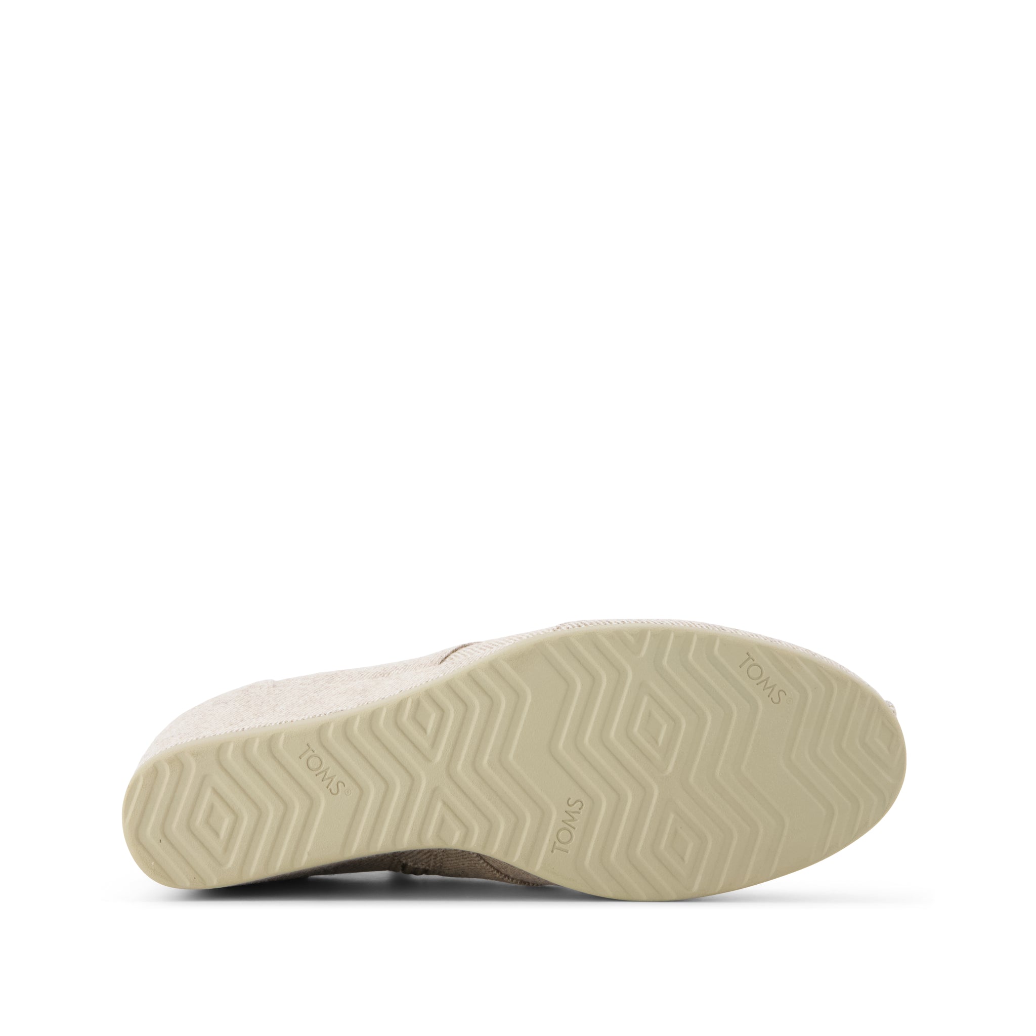 Womens Desert Wedge Ankle Bootie Natural Shimmer Twill - Image 4